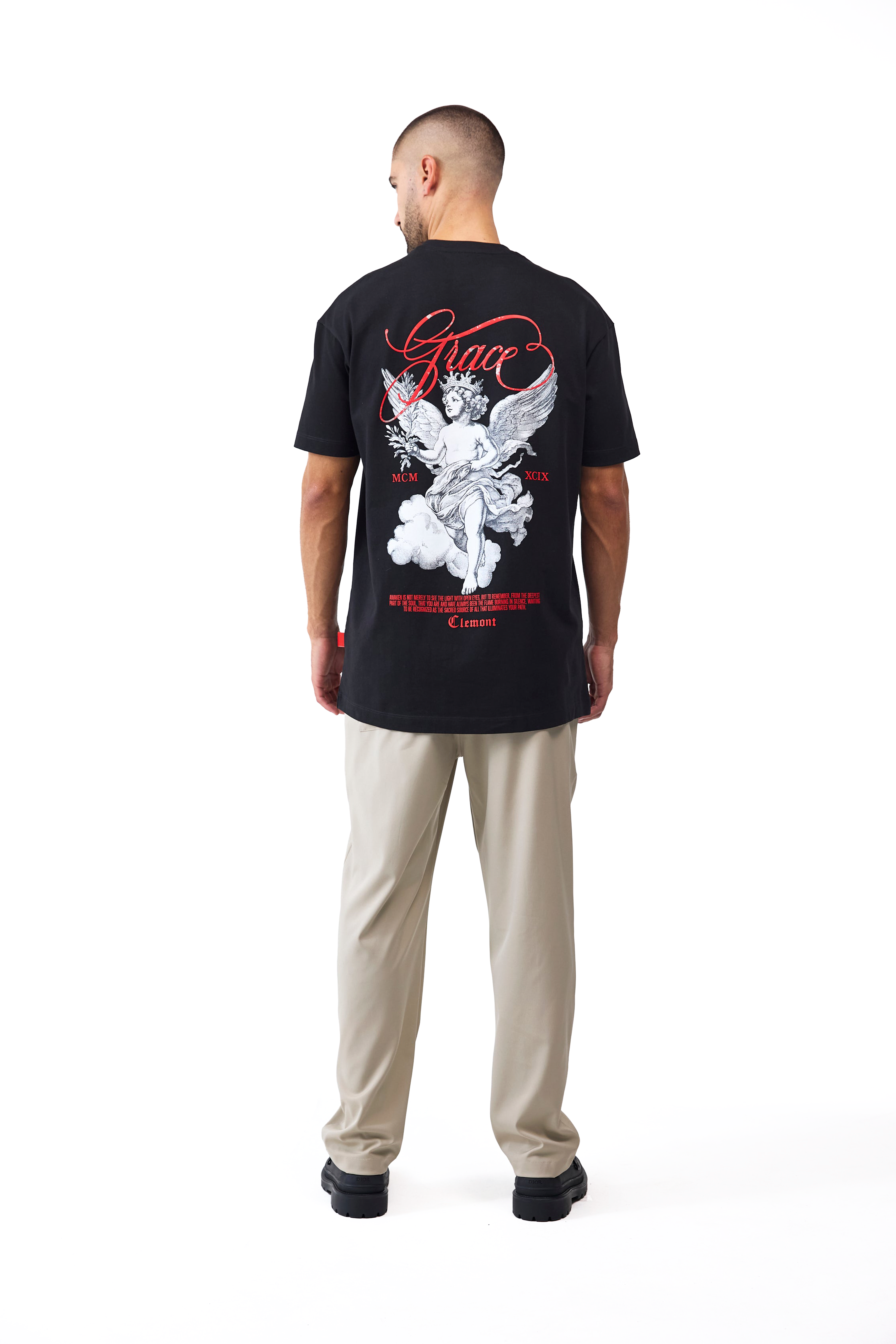 CAMISETA MASCULINO LIBERTÁ NEGRO CLEMONT