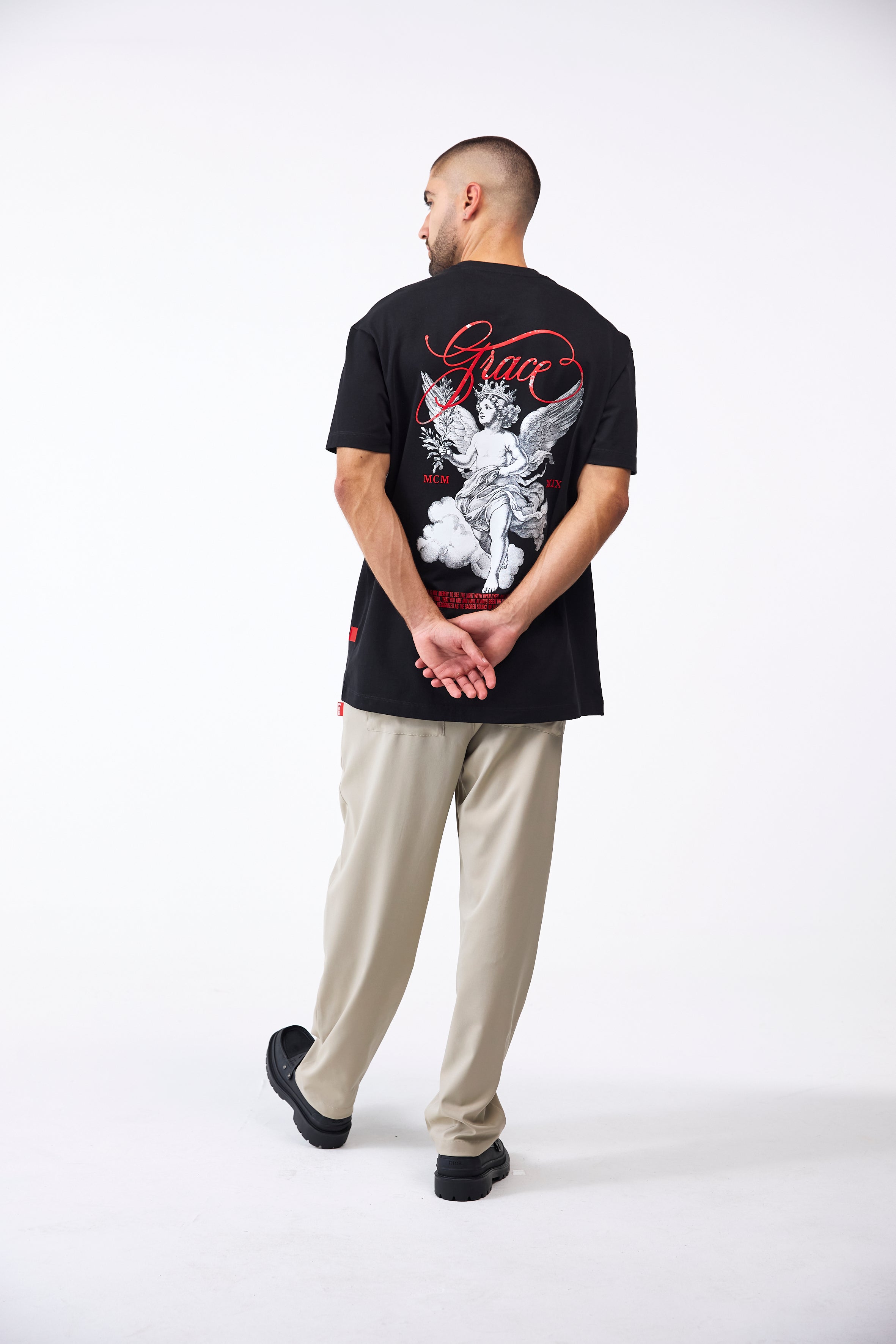 LIBERTÁ BLACK CLEMONT MEN'S T-SHIRT