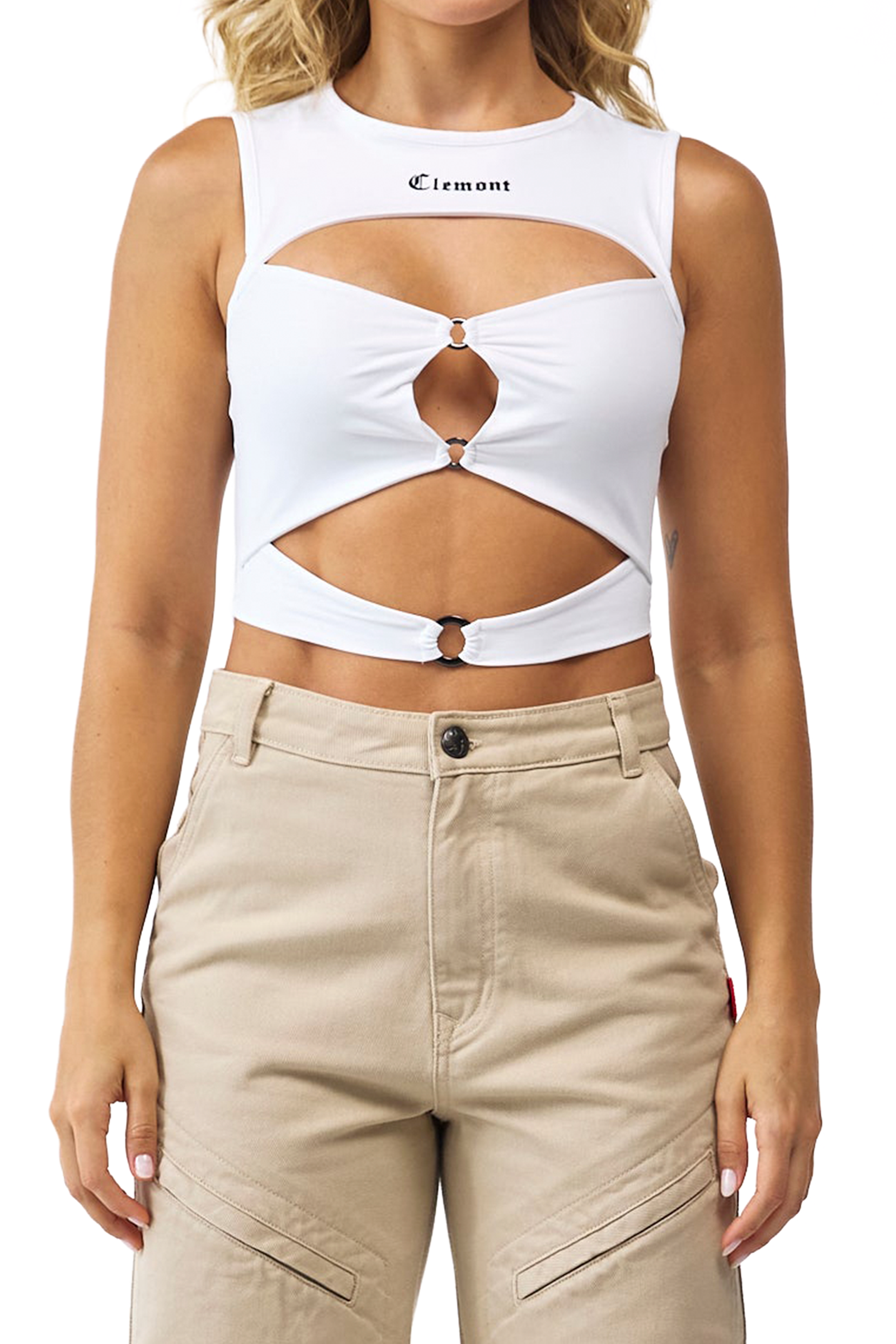 TOP MUJER LIBERAZIONE BLANCO CLEMONT