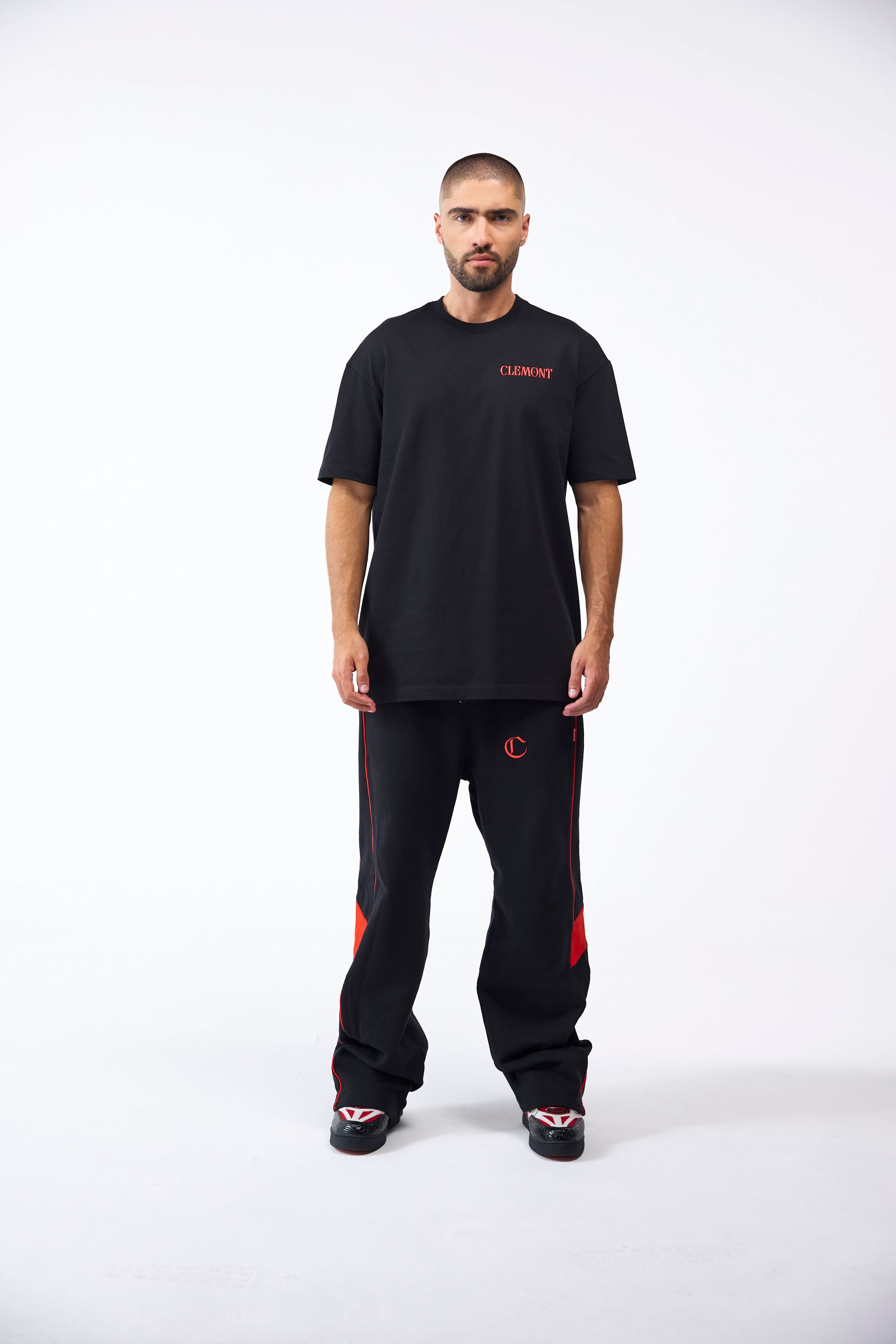 CAMISETA MASCULINO OMISSIONE NEGRO CLEMONT