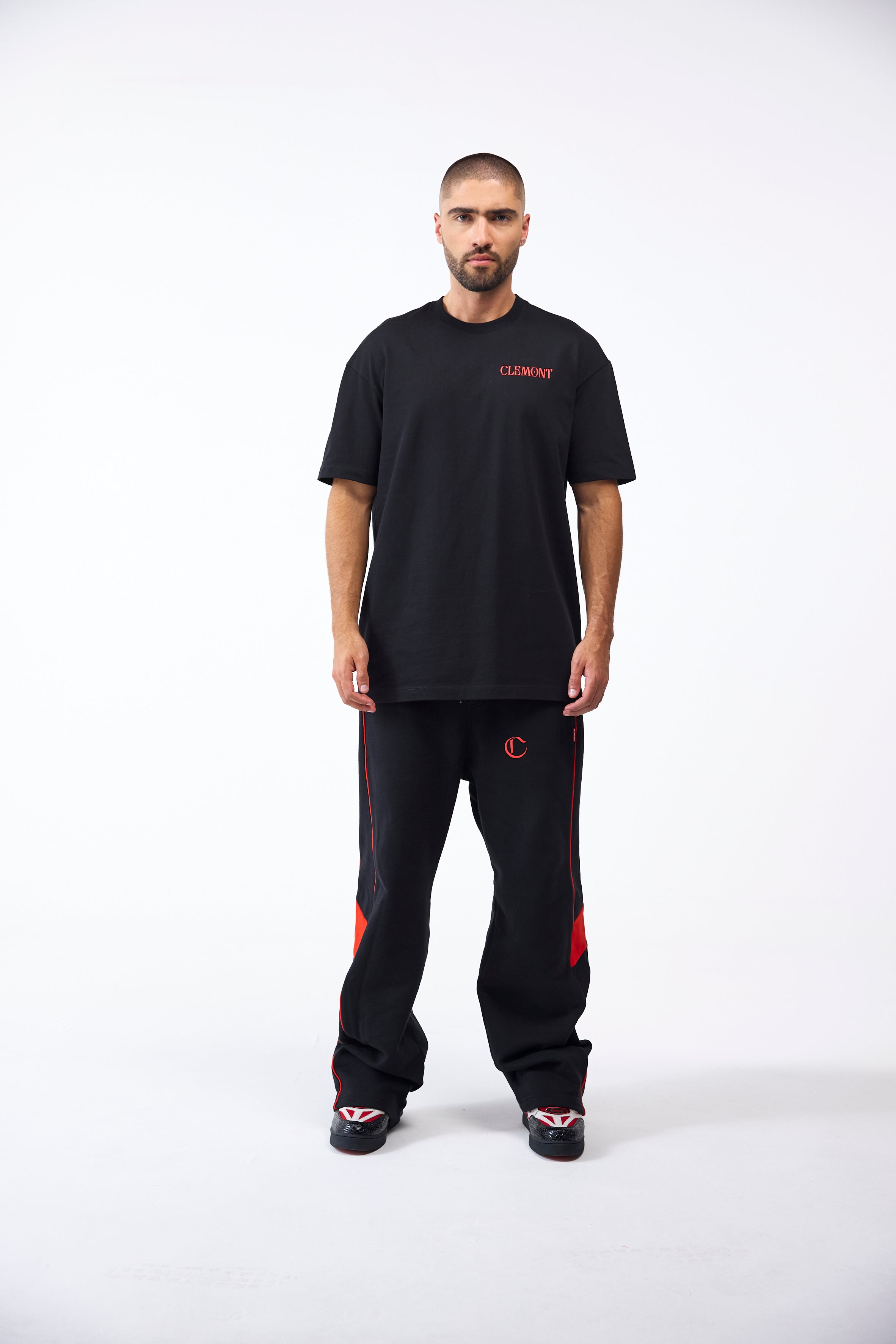 OMISSIONE BLACK CLEMONT MEN'S T-SHIRT