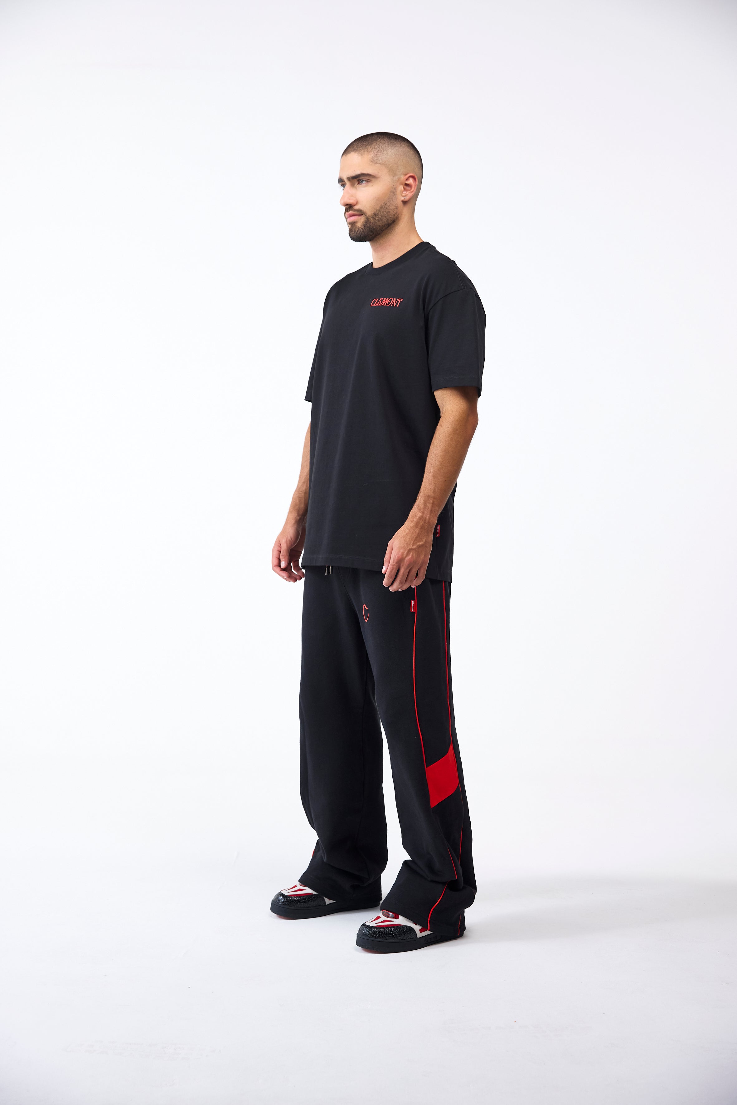 CAMISETA MASCULINO OMISSIONE NEGRO CLEMONT