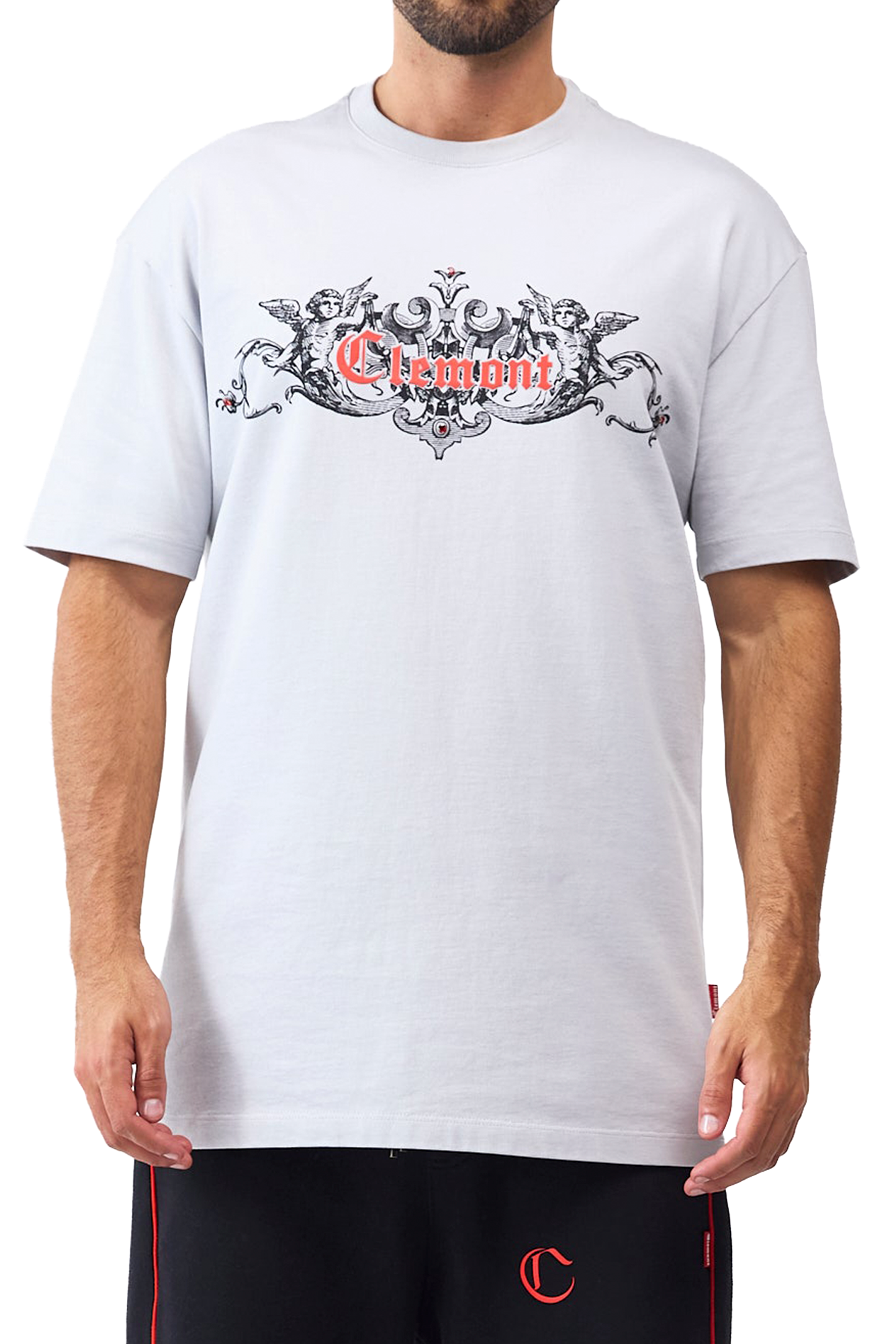 CAMISETA MASCULINO CREAZIONE GRIS CLEMONT