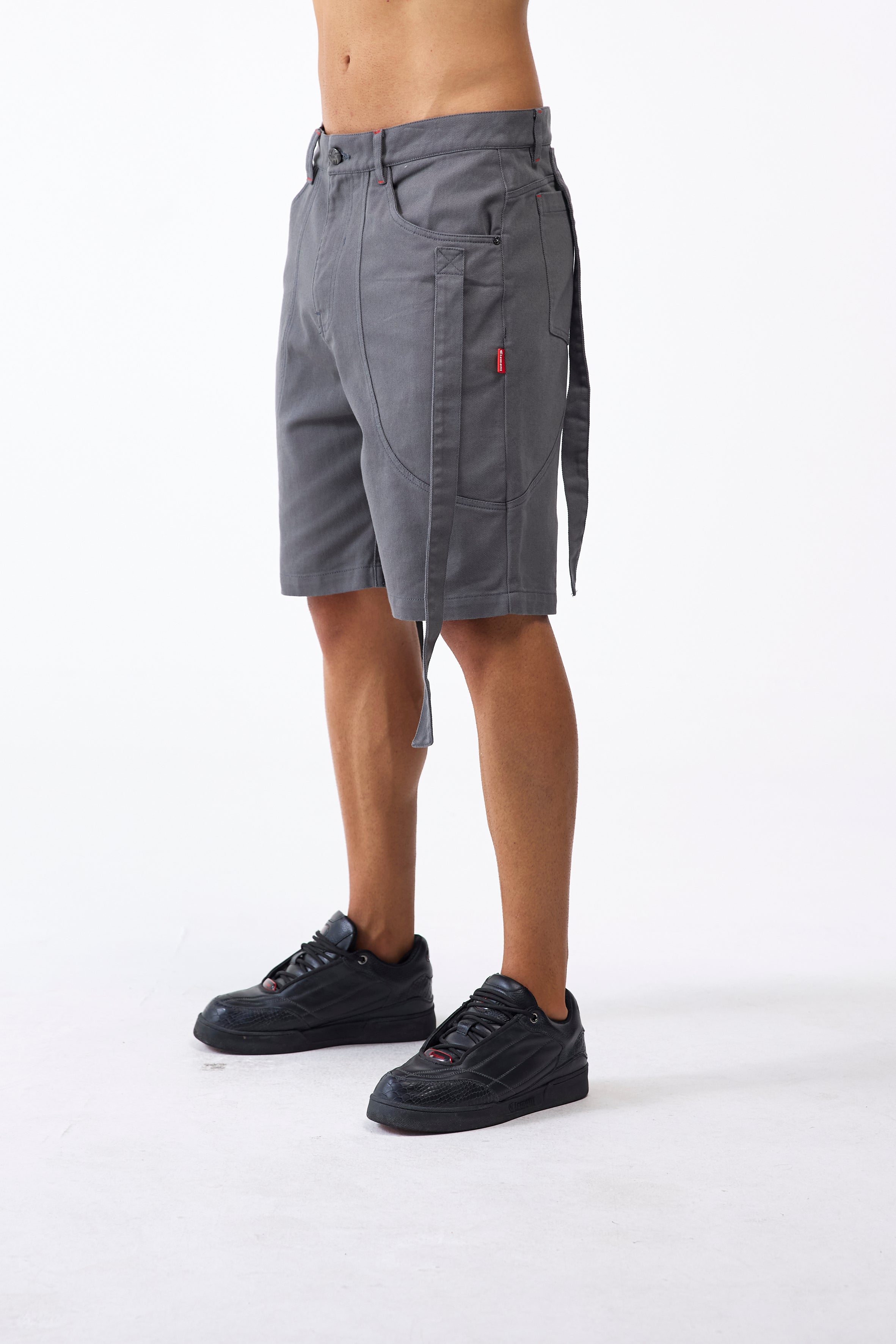 BERMUDA DRILL MASCULINO VANTAGGIO GRIS OSCURO CLEMONT