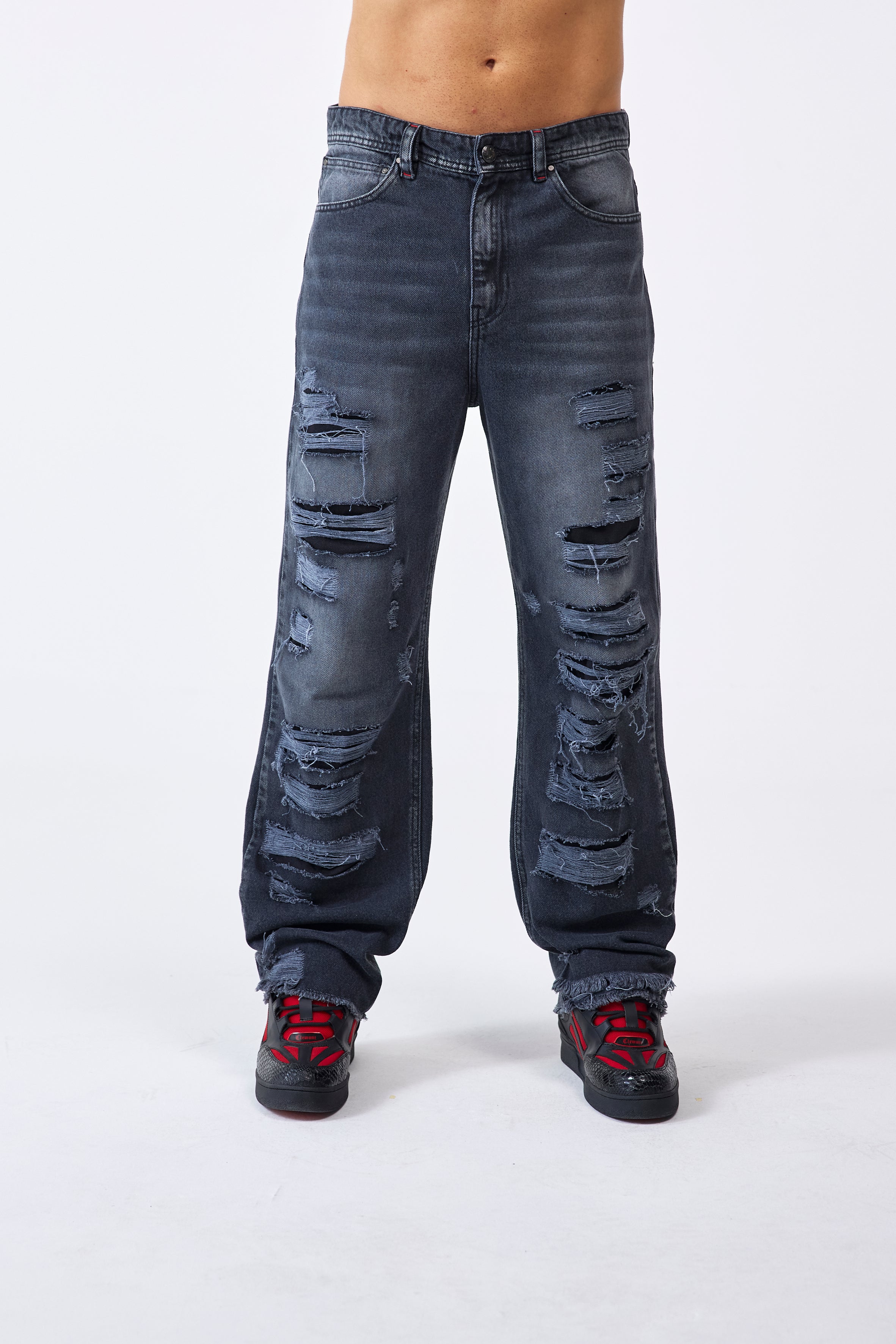 JEAN MASCULINO PERIFERIA GRIS CLEMONT