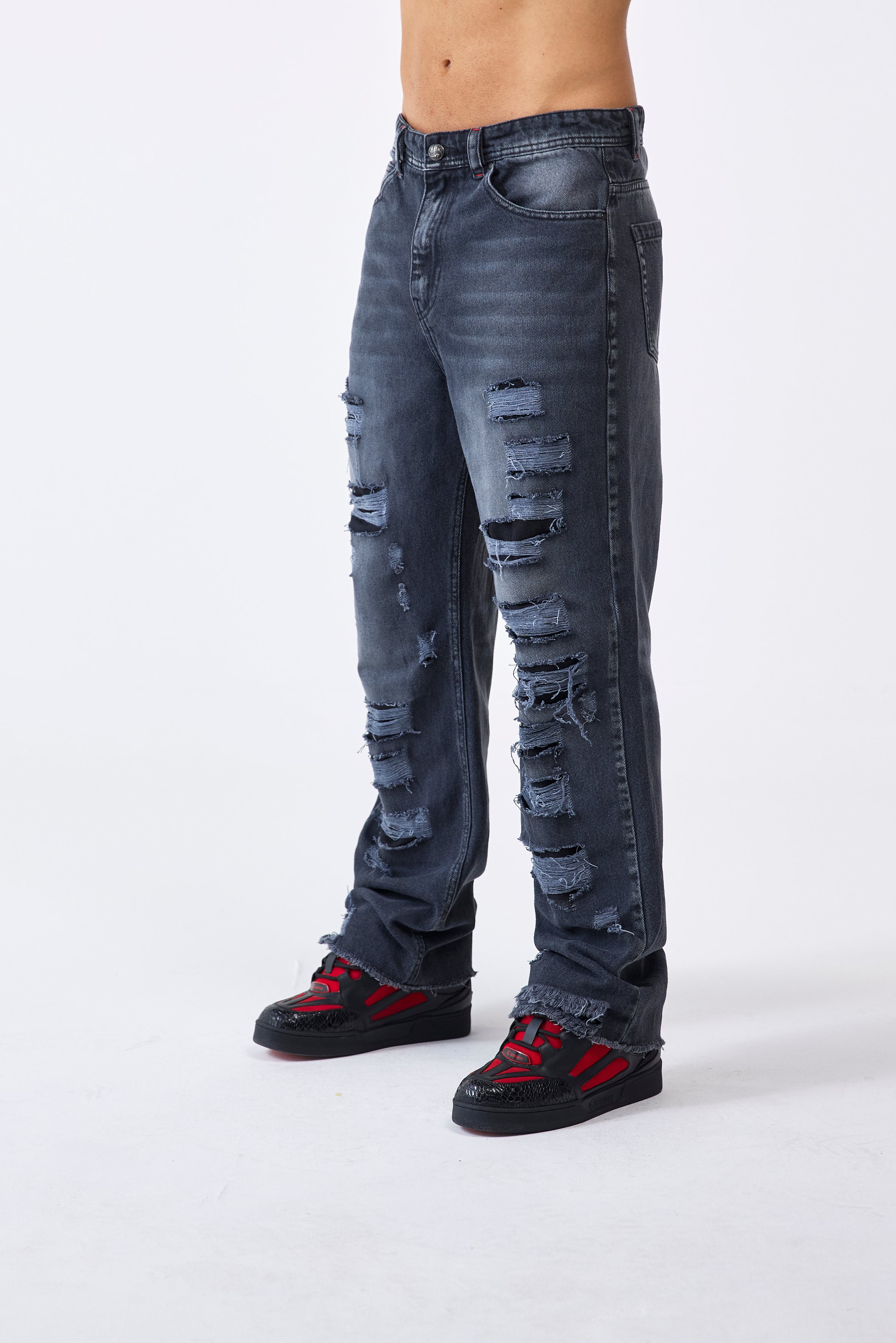 JEAN MASCULINO PERIFERIA GRIS CLEMONT