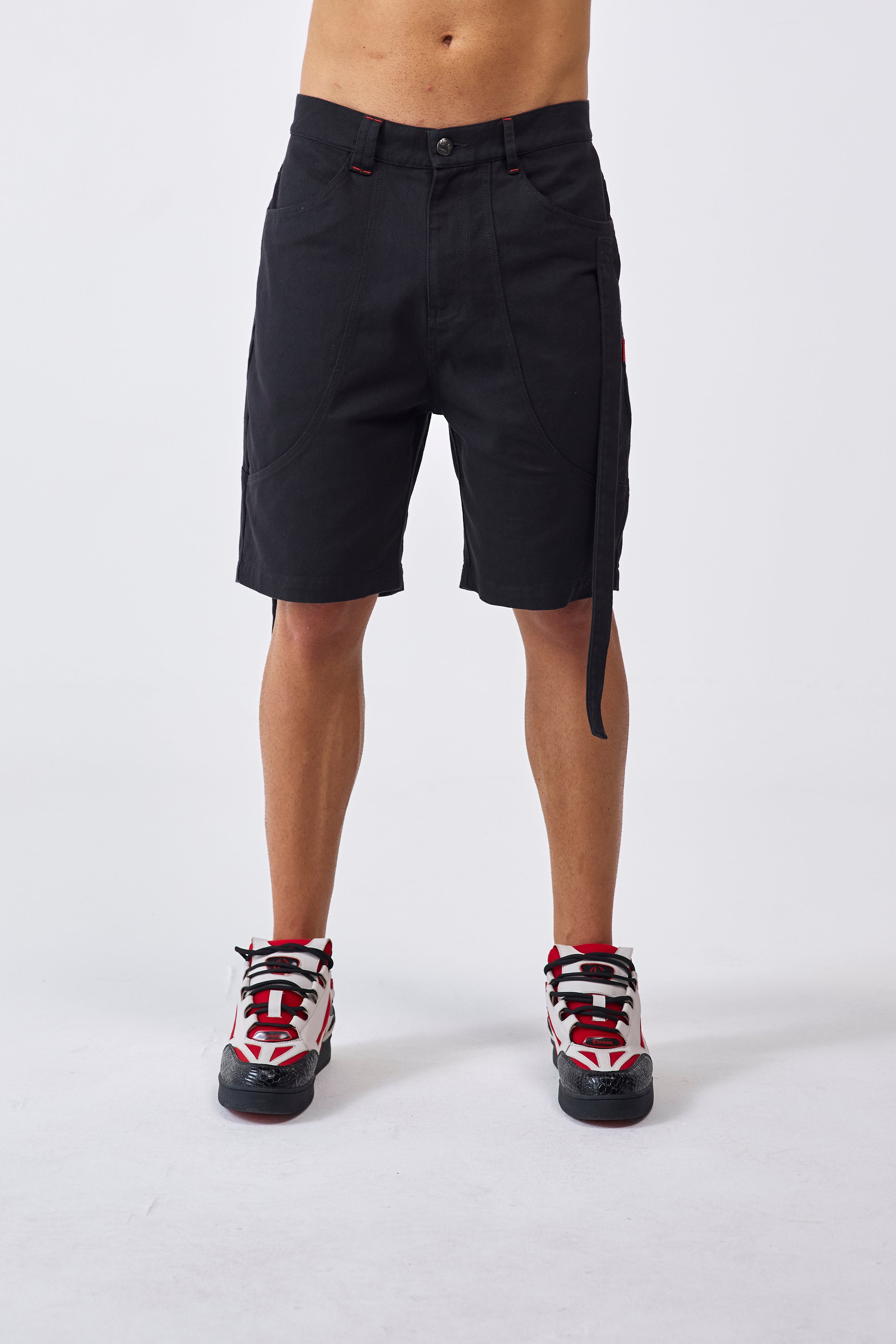 BERMUDA DRILL MASCULINO VANTAGGIO NEGRO CLEMONT