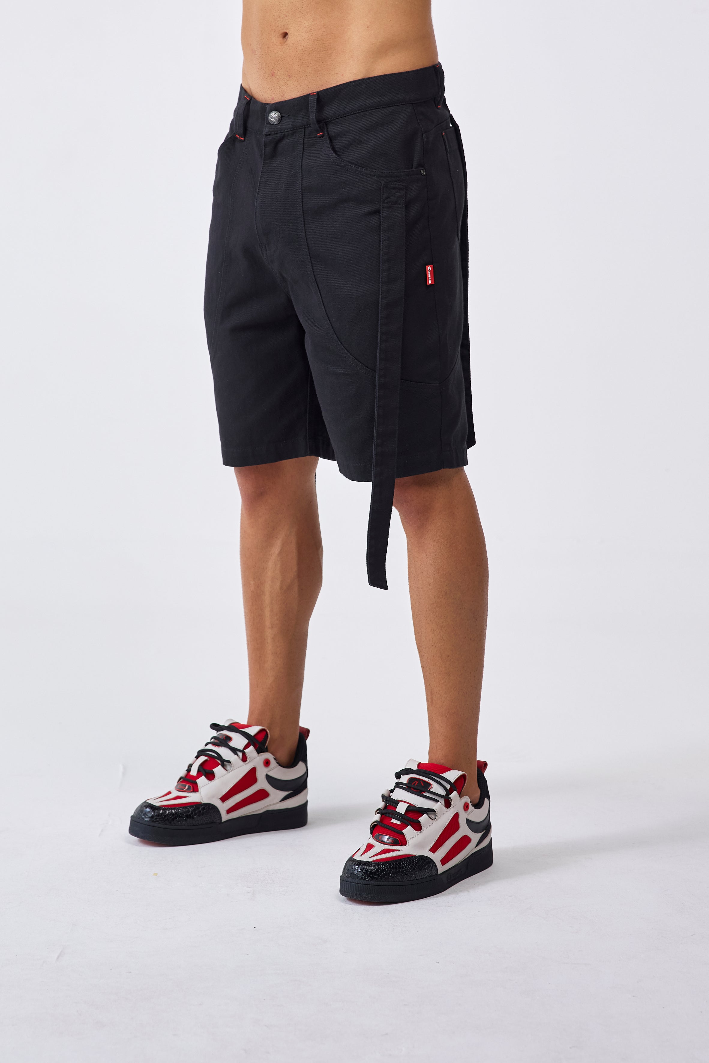 BERMUDA DRILL MASCULINO VANTAGGIO NEGRO CLEMONT