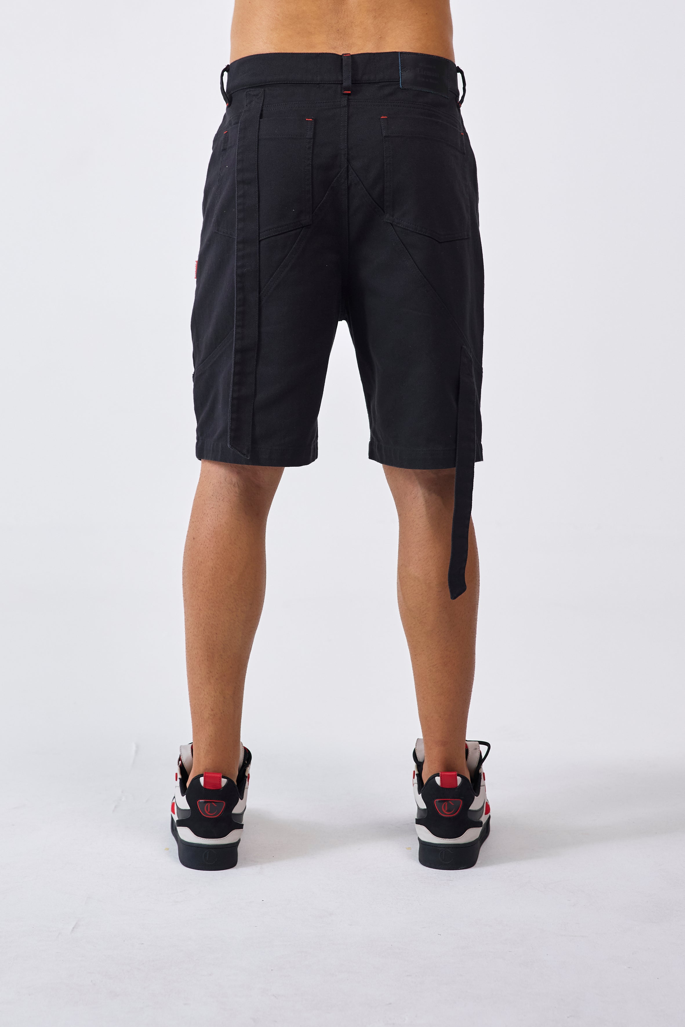 BERMUDA DRILL MASCULINO VANTAGGIO NEGRO CLEMONT