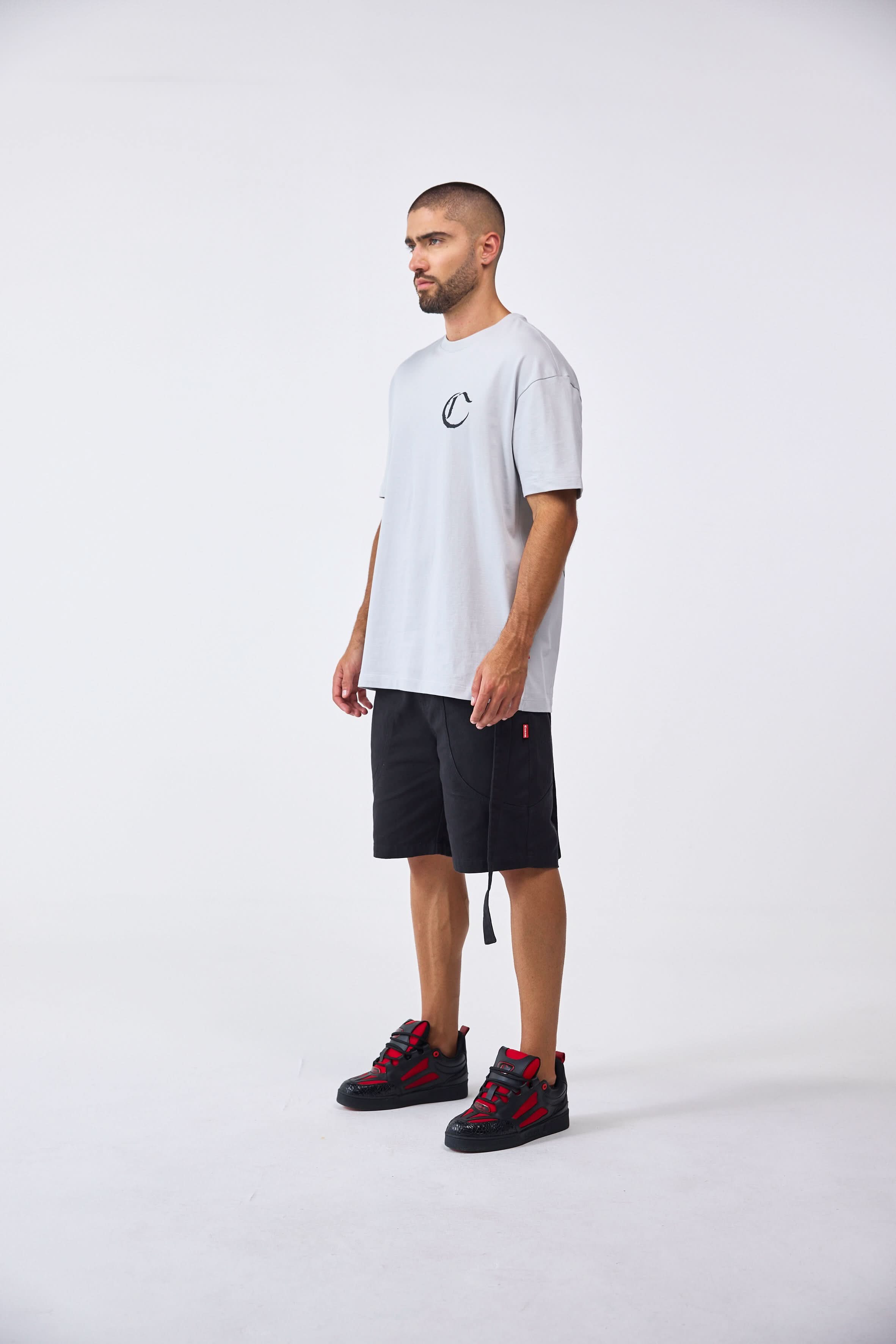 GIOIOSO GRAY CLEMONT MEN'S T-SHIRT