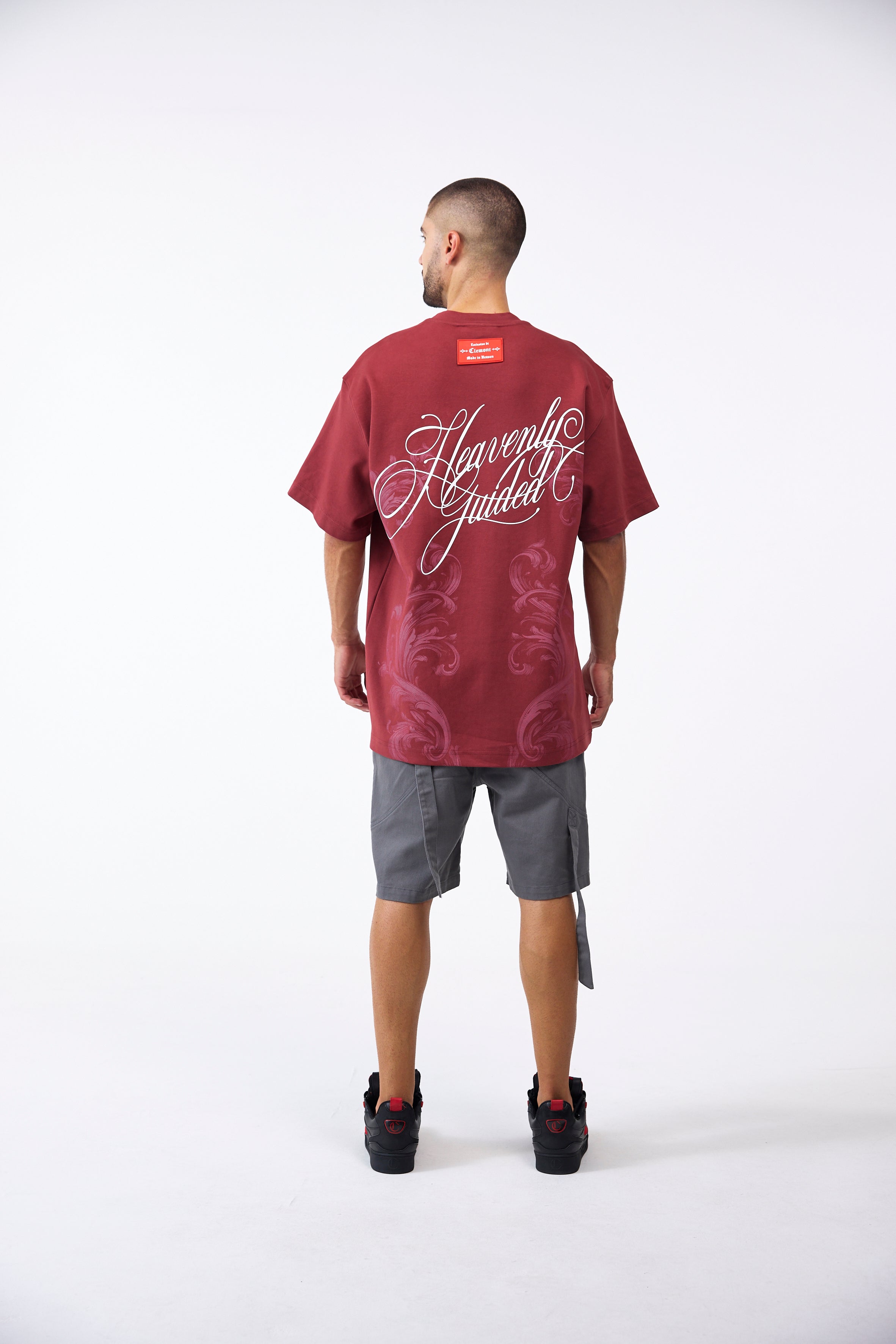 CAMISETA OVERSIZED MASCULINO NOCTURNA VINOTINTO CLEMONT