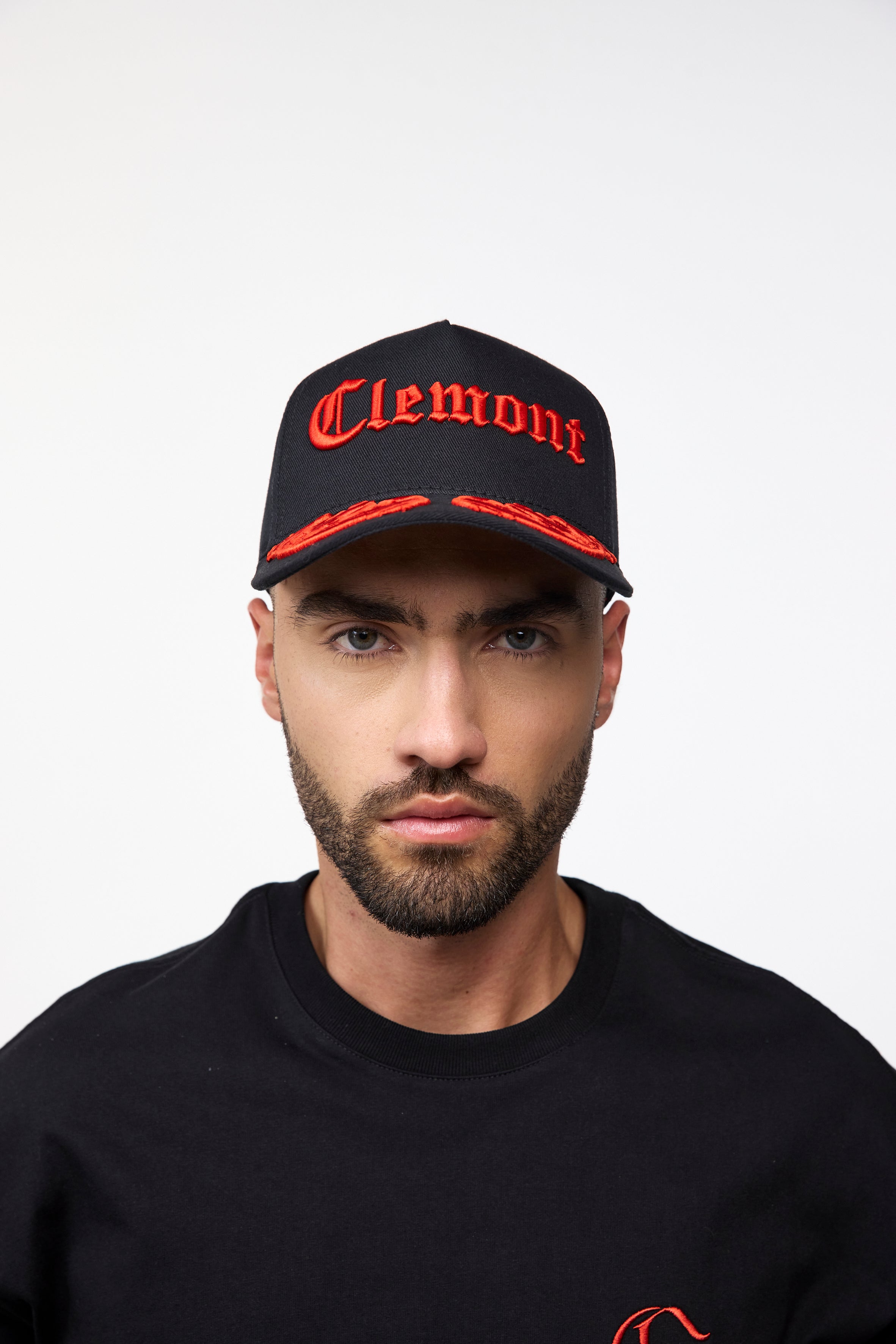 GORRA ACCESORIO AMICIZIA NEGRO/ROJO CLEMONT