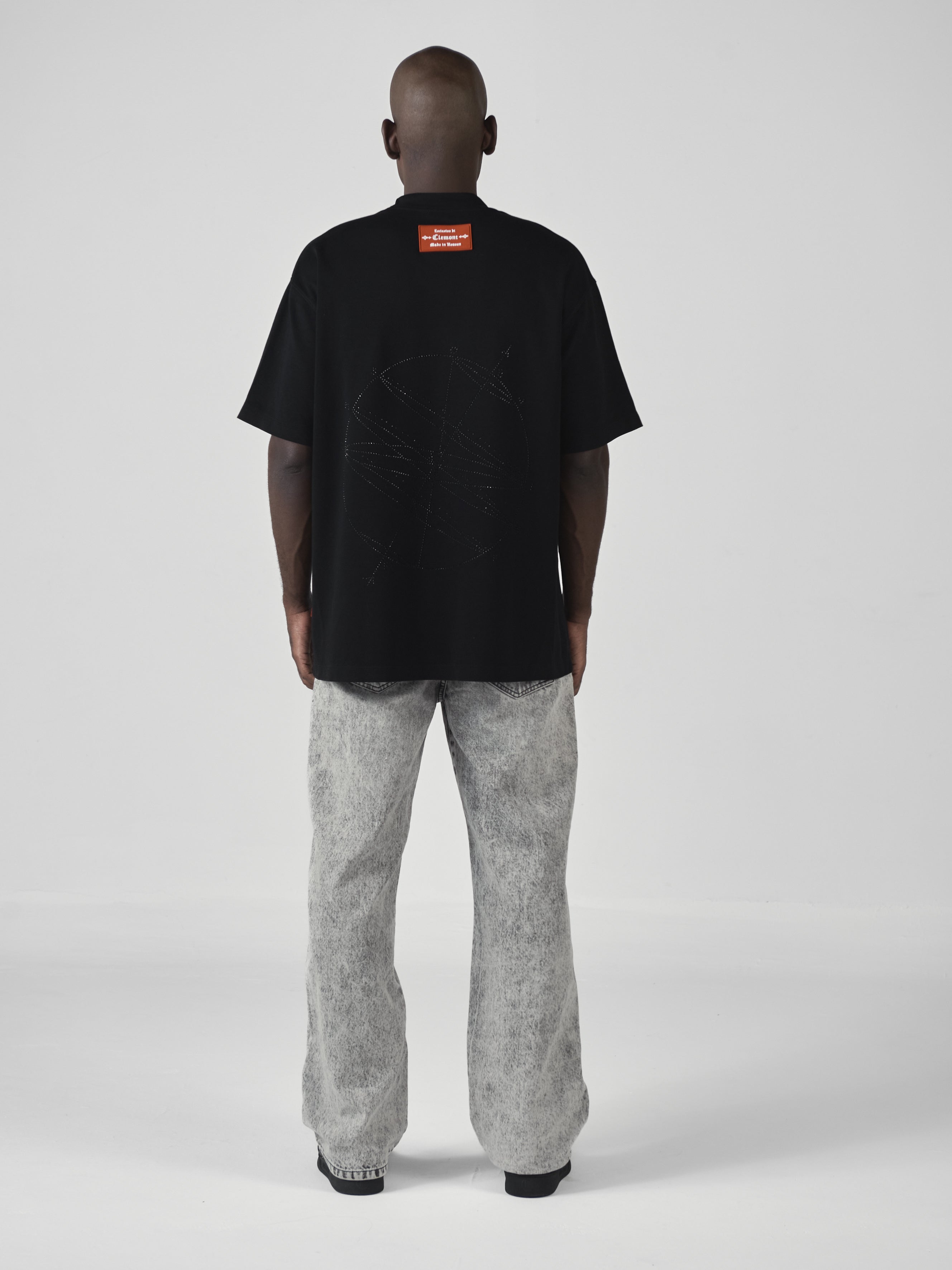 CAMISETA OVERSIZED URANO NEGRO CLEMONT