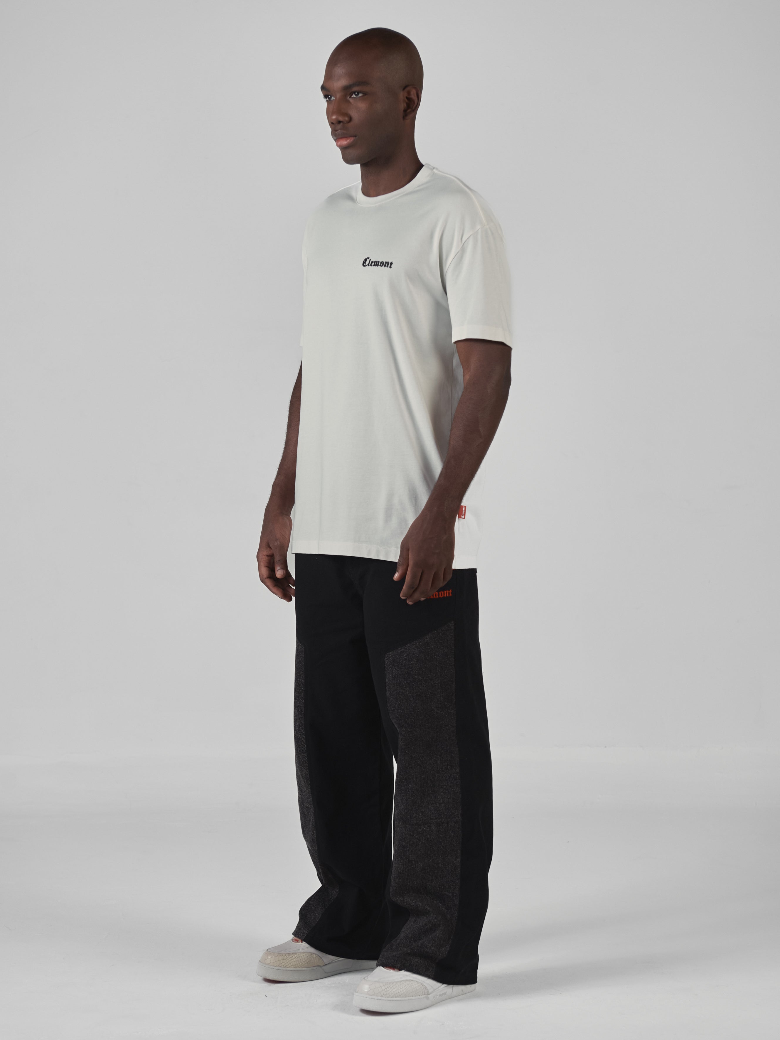 CLEMONT CREAM NEBULA T-SHIRT