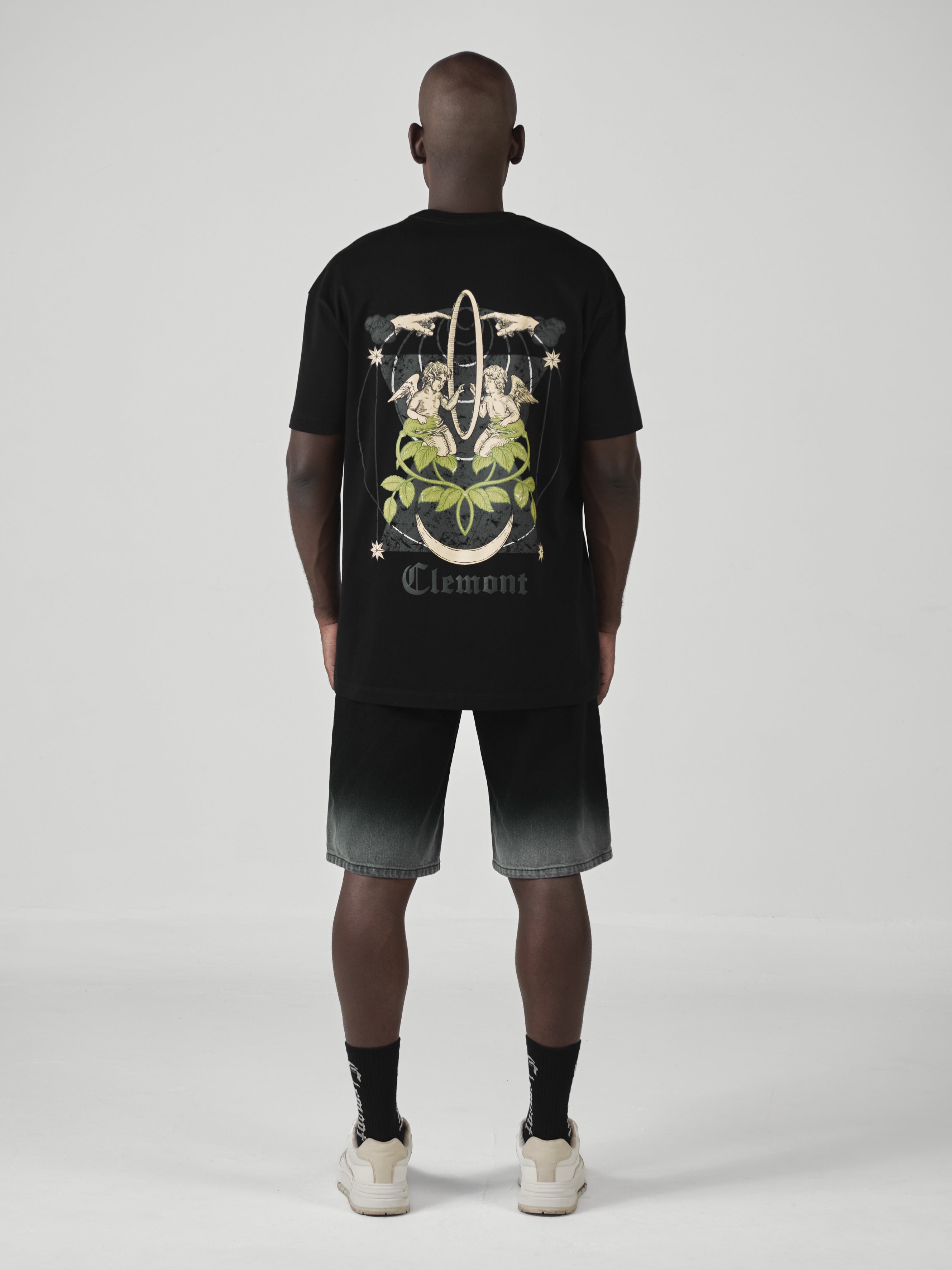 CAMISETA ICOSA NEGRO CLEMONT