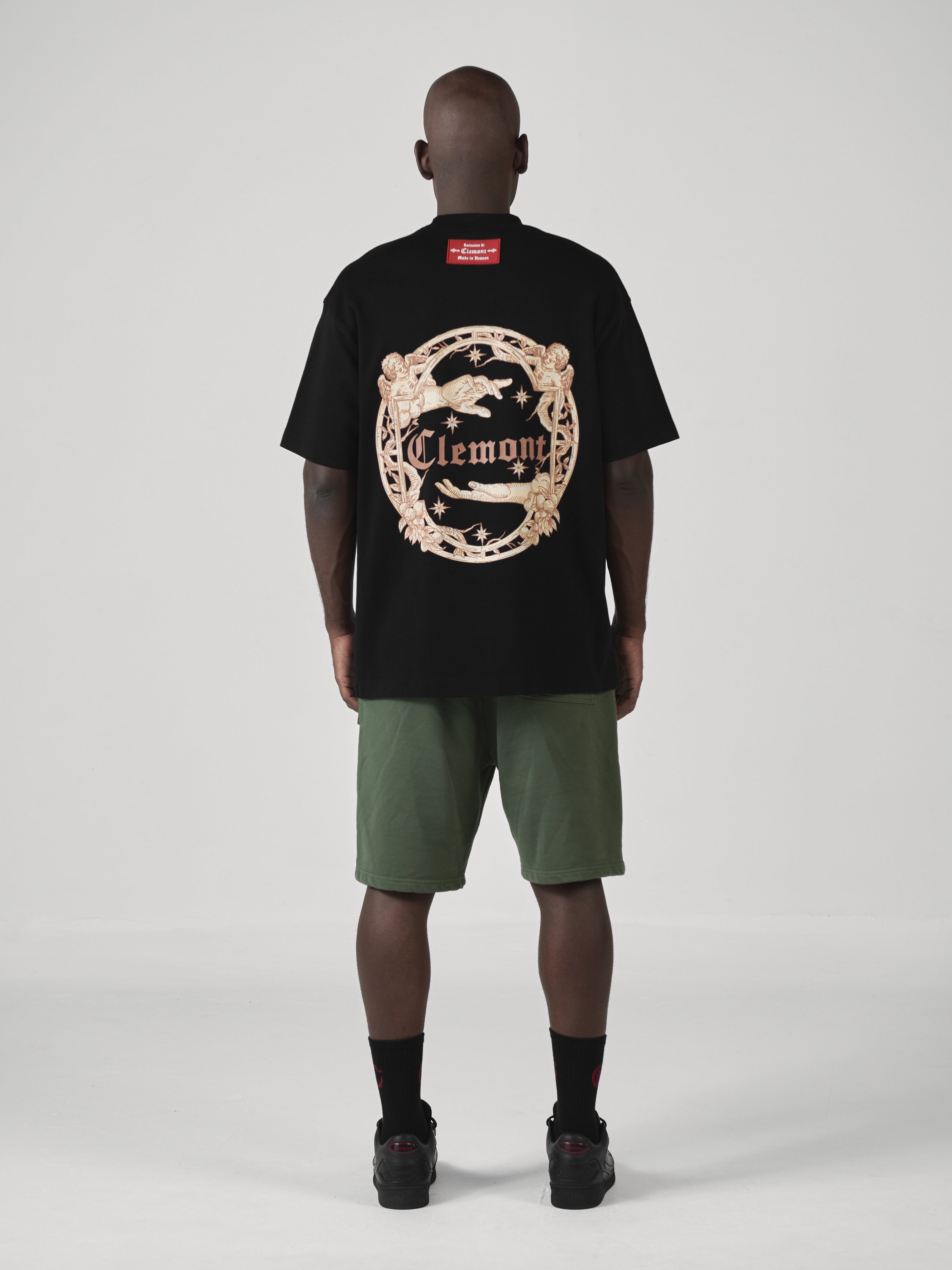 CAMISETA OVERSIZED GANIMEDES NEGRO CLEMONT