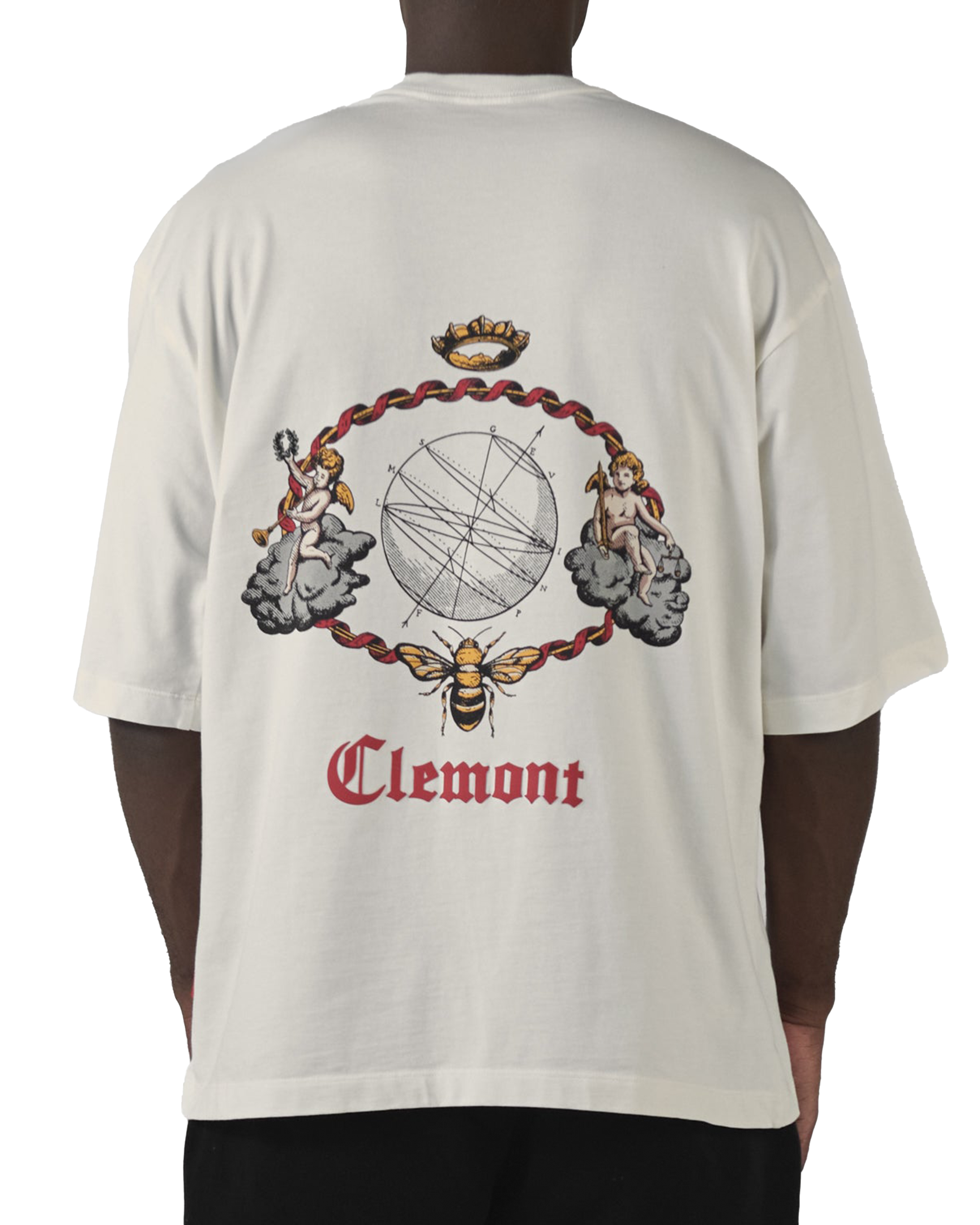 CAMISETA PLUTONE CREMA CLEMONT