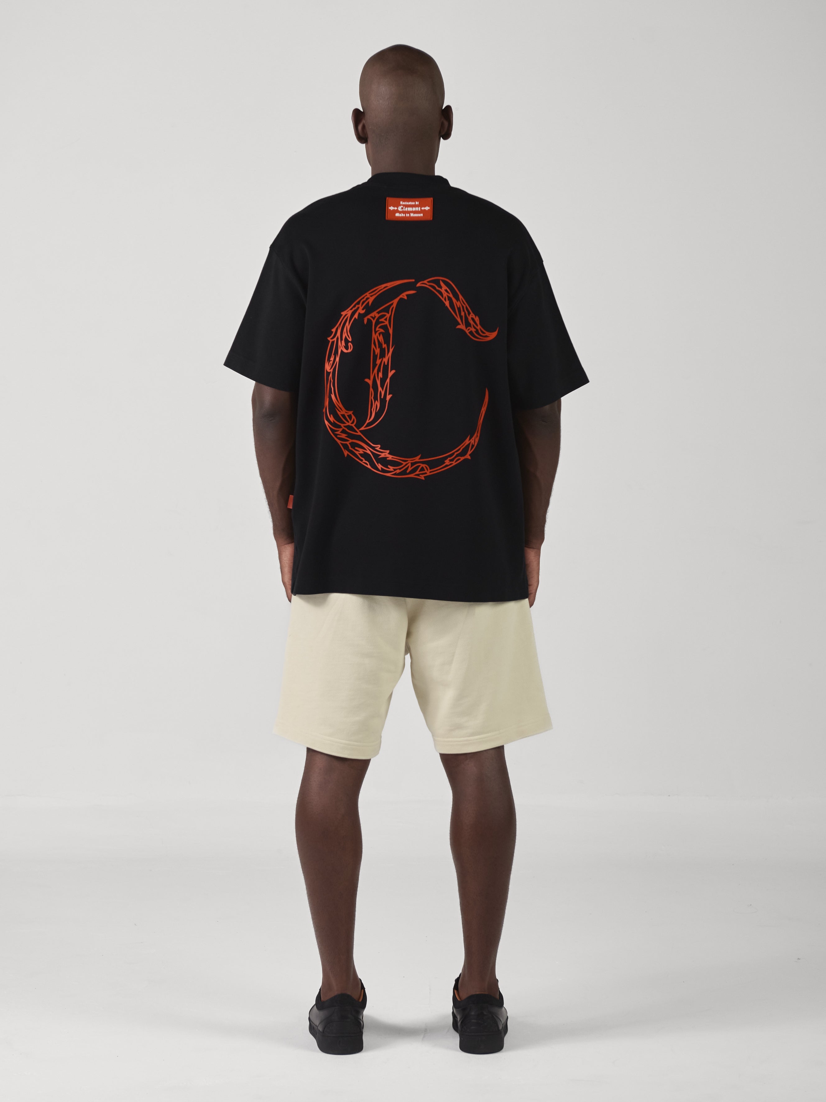 CAMISETA OVERSIZED MEDITAZIONE 2 NEGRO CLEMONT