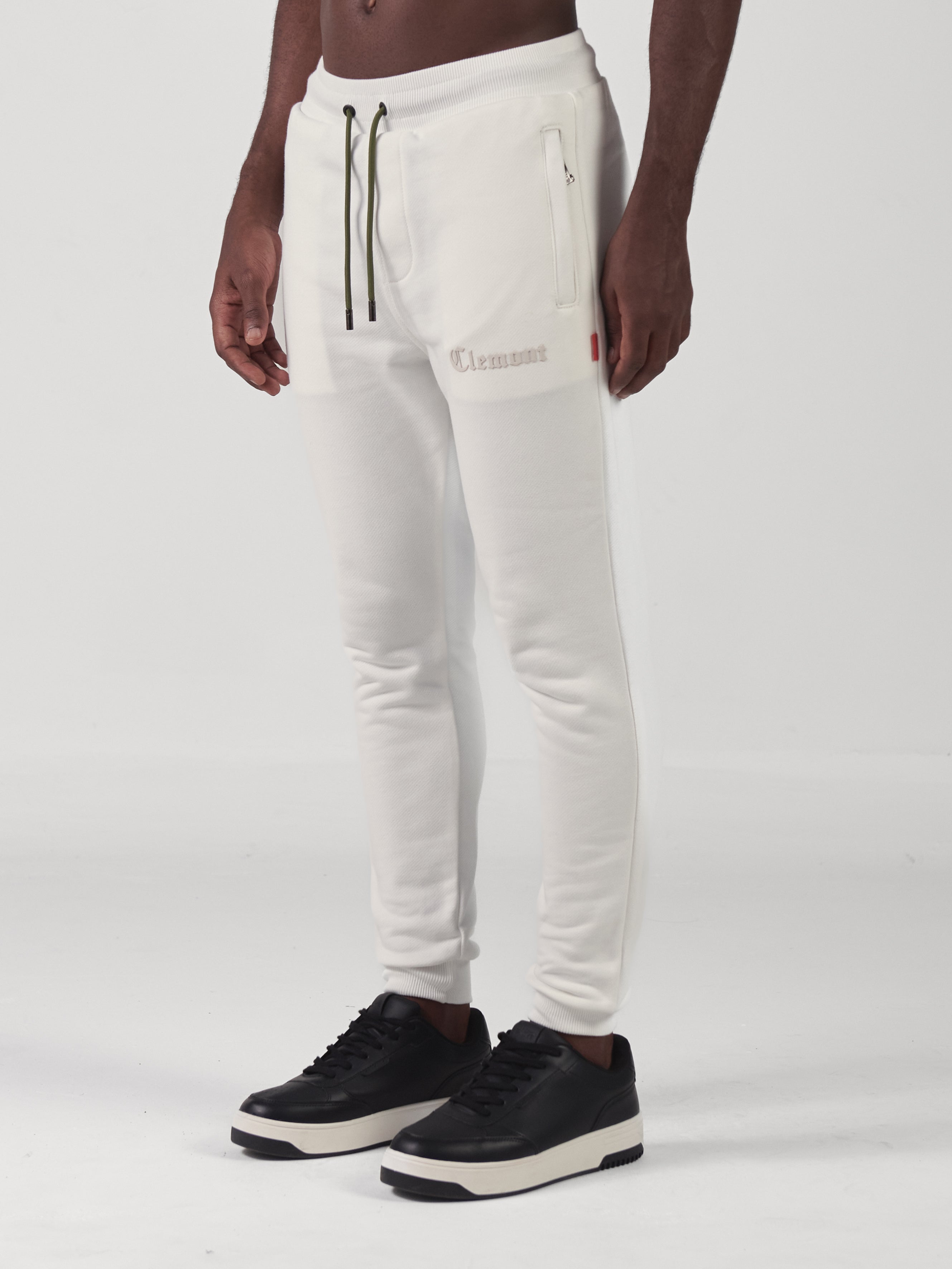 JOGGER QUADRO CREMA CLEMONT