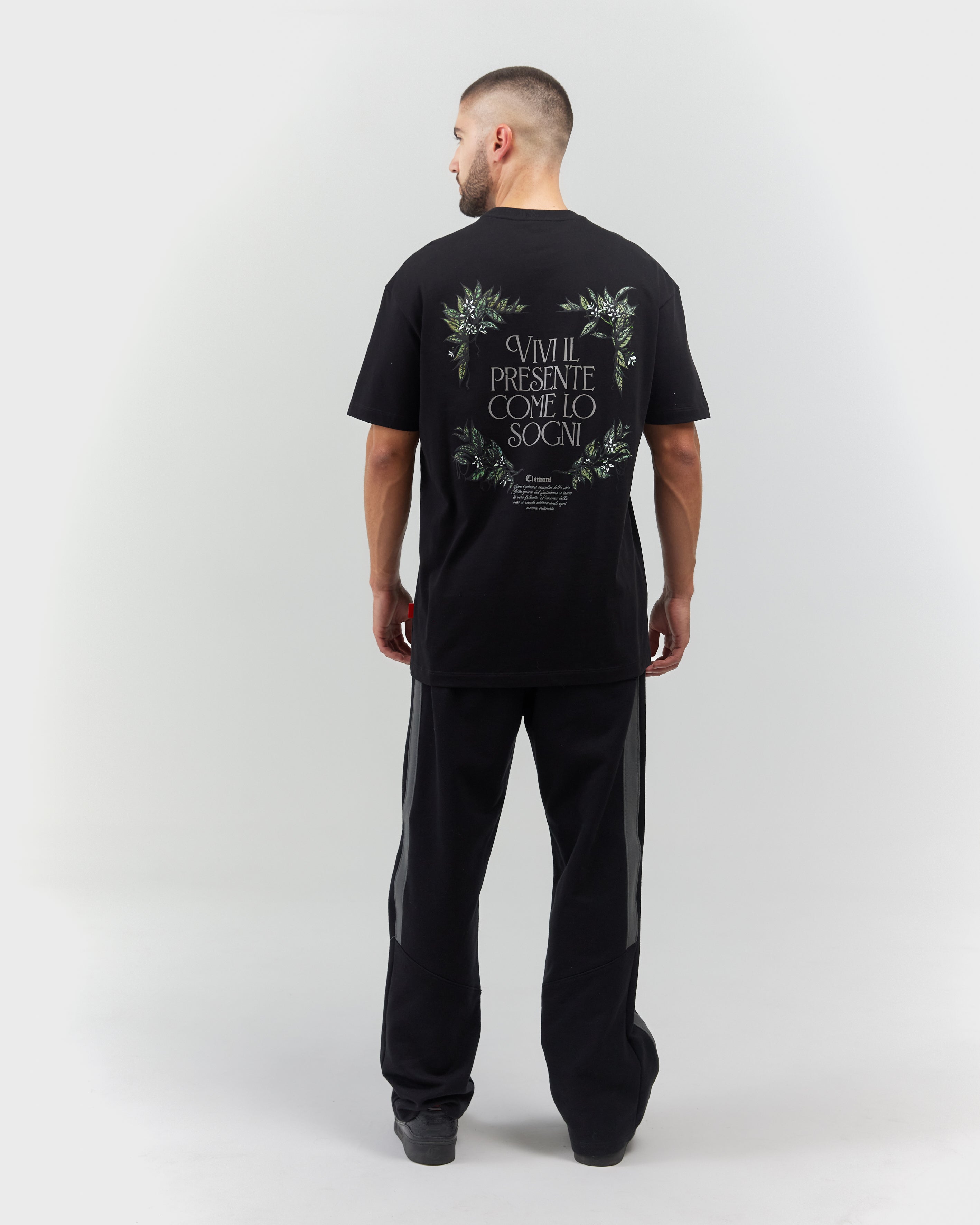 T-SHIRT MEN SINFONÍA BLACK CLEMONT