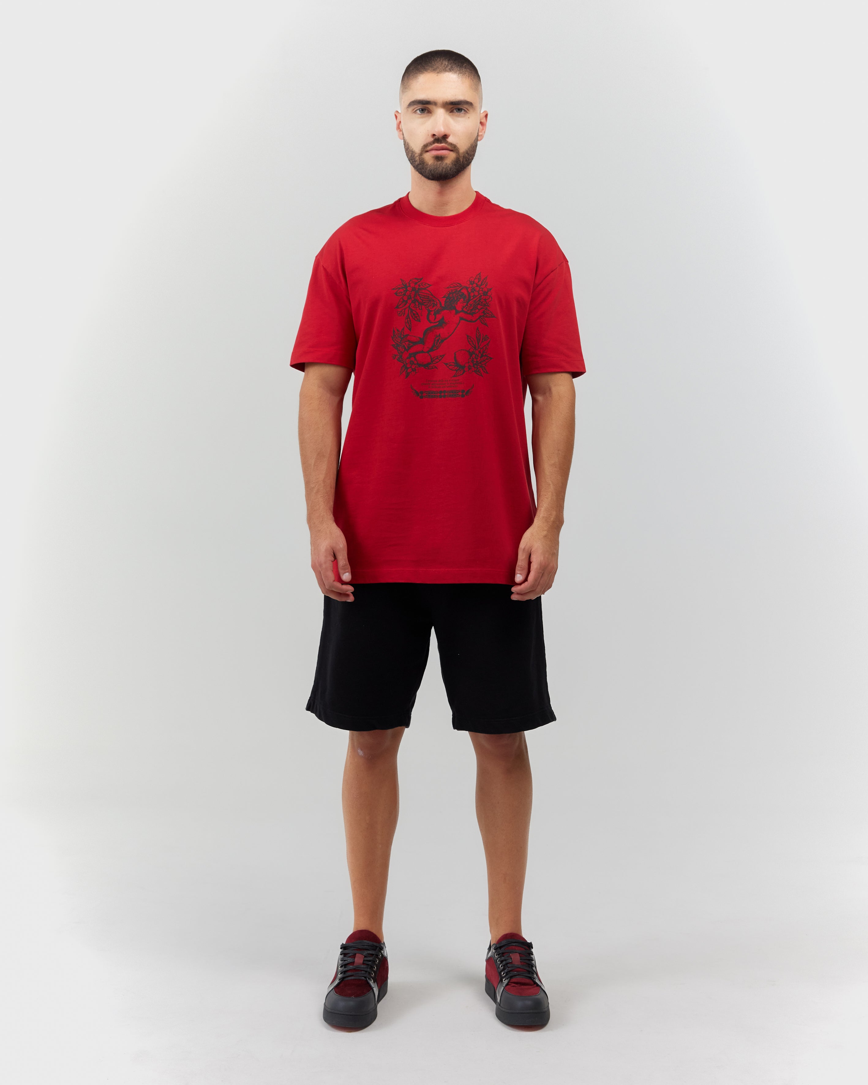 T-SHIRT MEN SORRISO RED CLEMONT