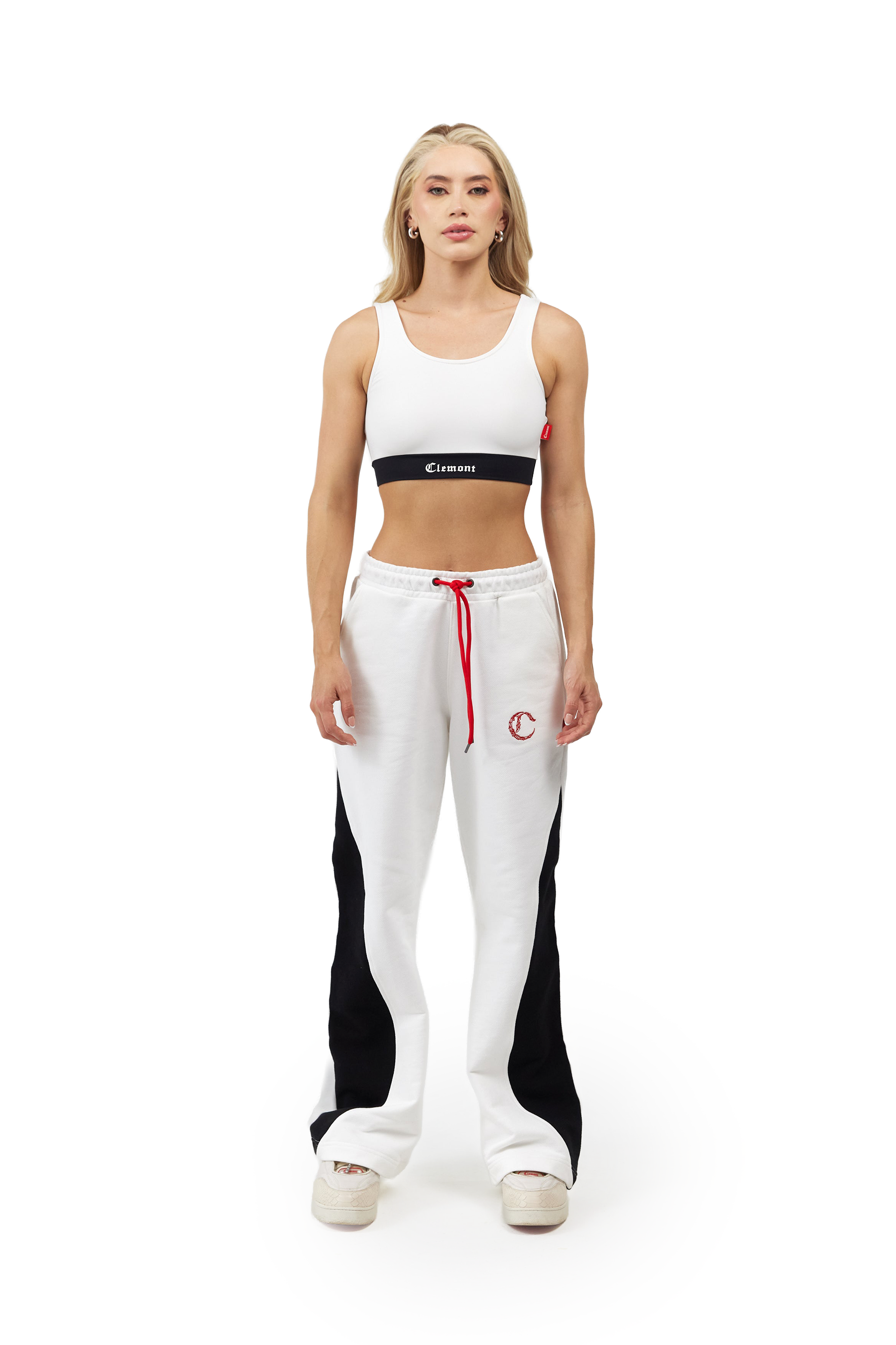 TOP MUJER VIBRANTE CREMA/NEGRO CLEMONT
