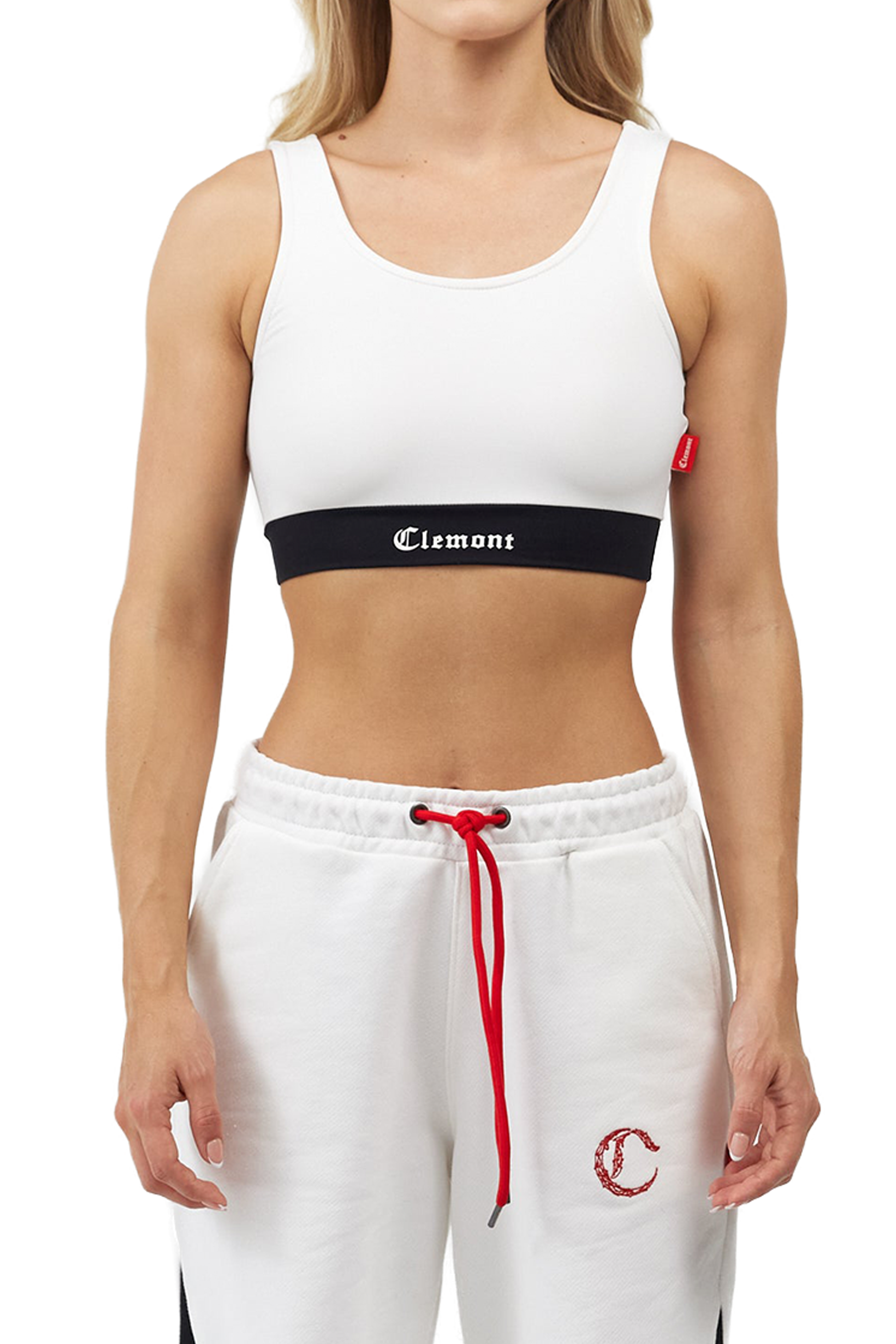 TOP MUJER VIBRANTE CREMA/NEGRO CLEMONT