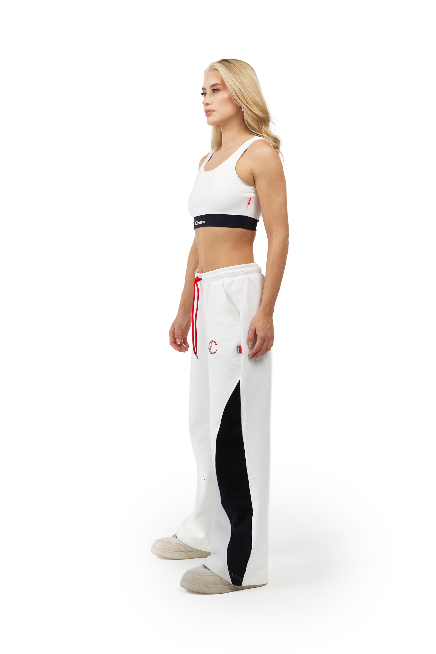 TOP MUJER VIBRANTE CREMA/NEGRO CLEMONT