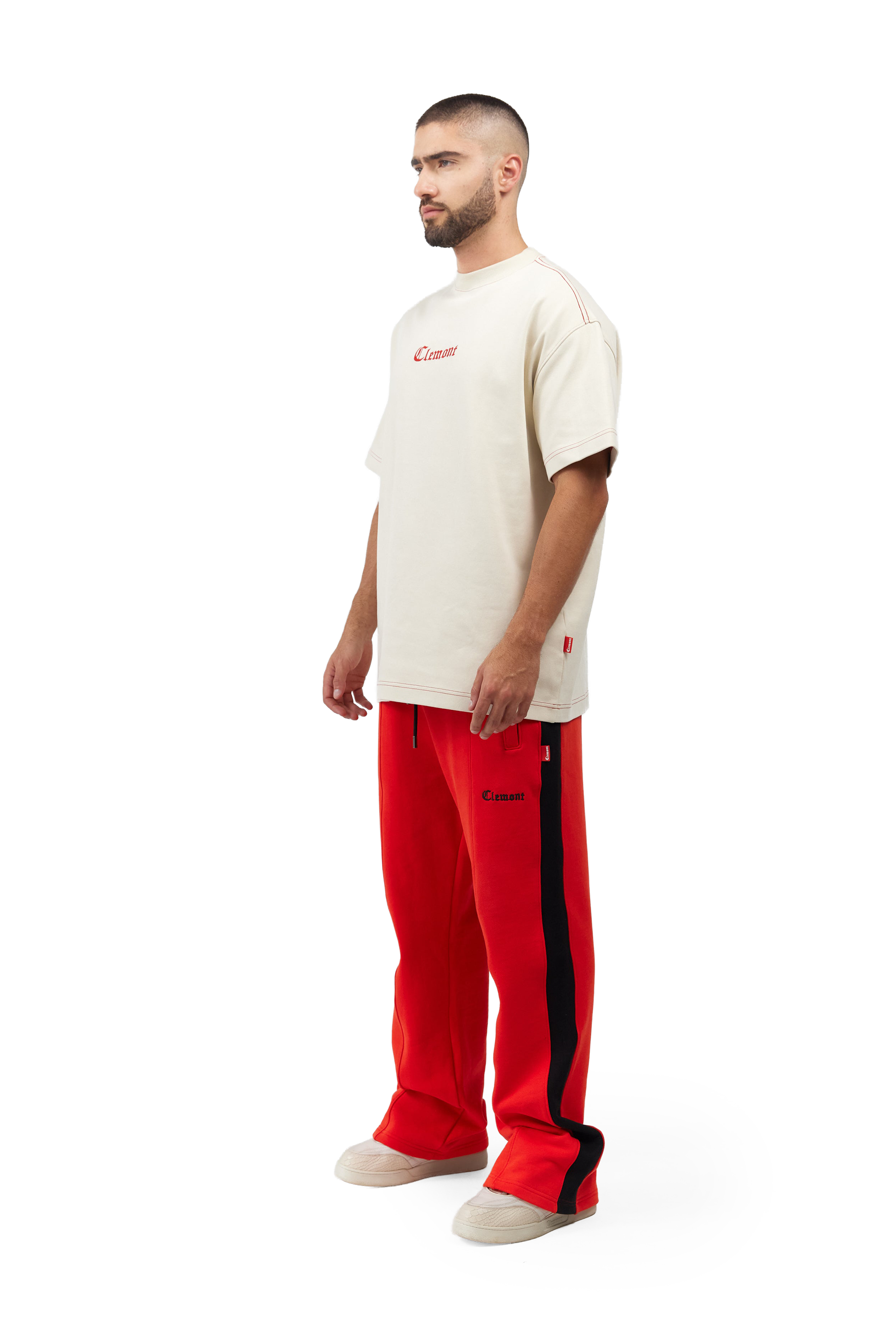 T-SHIRT MEN OVERSIZED INFERNO COCONUT CLEMONT