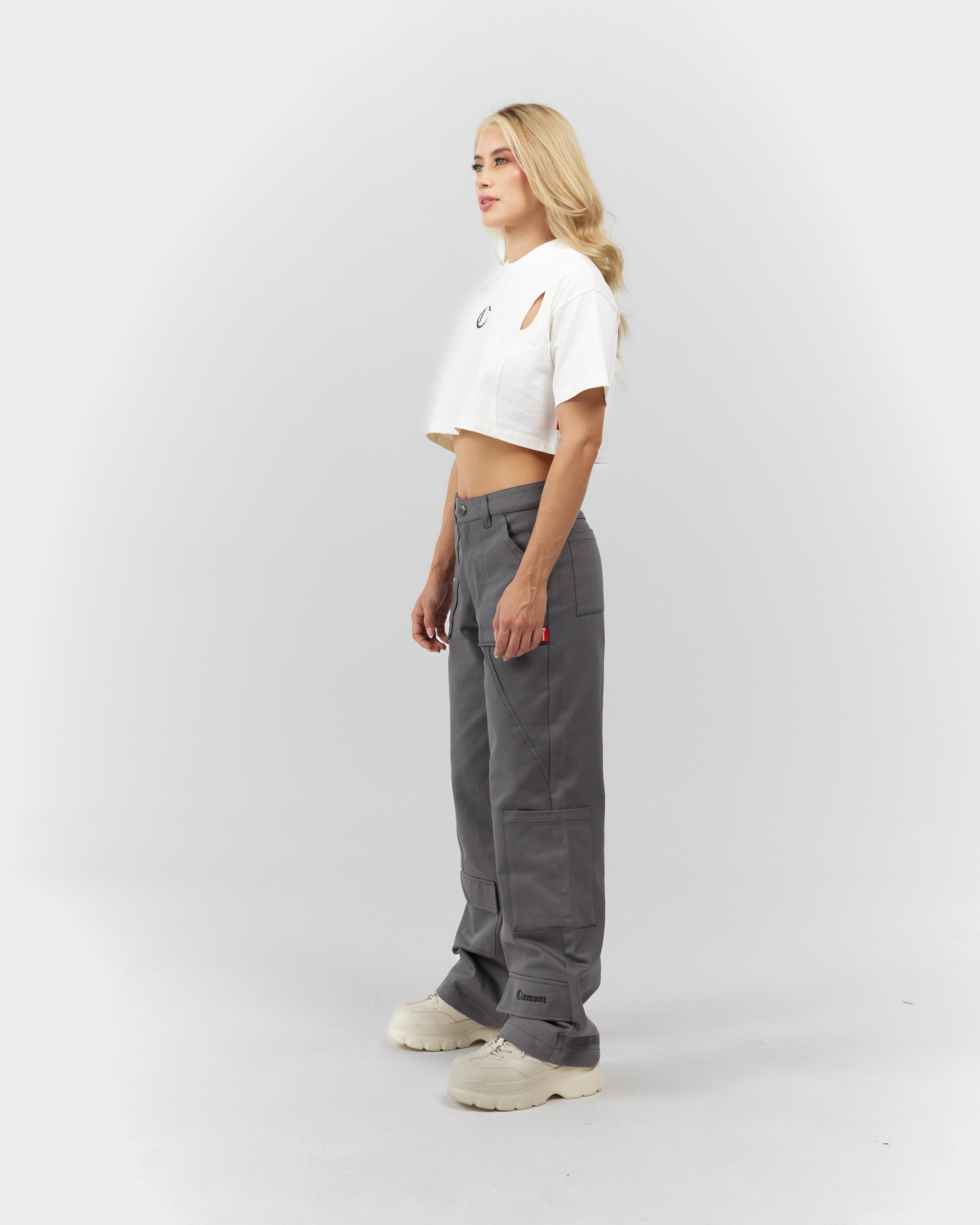 CROP TOP WOMEN ARMONIOSO CREMA CLEMONT