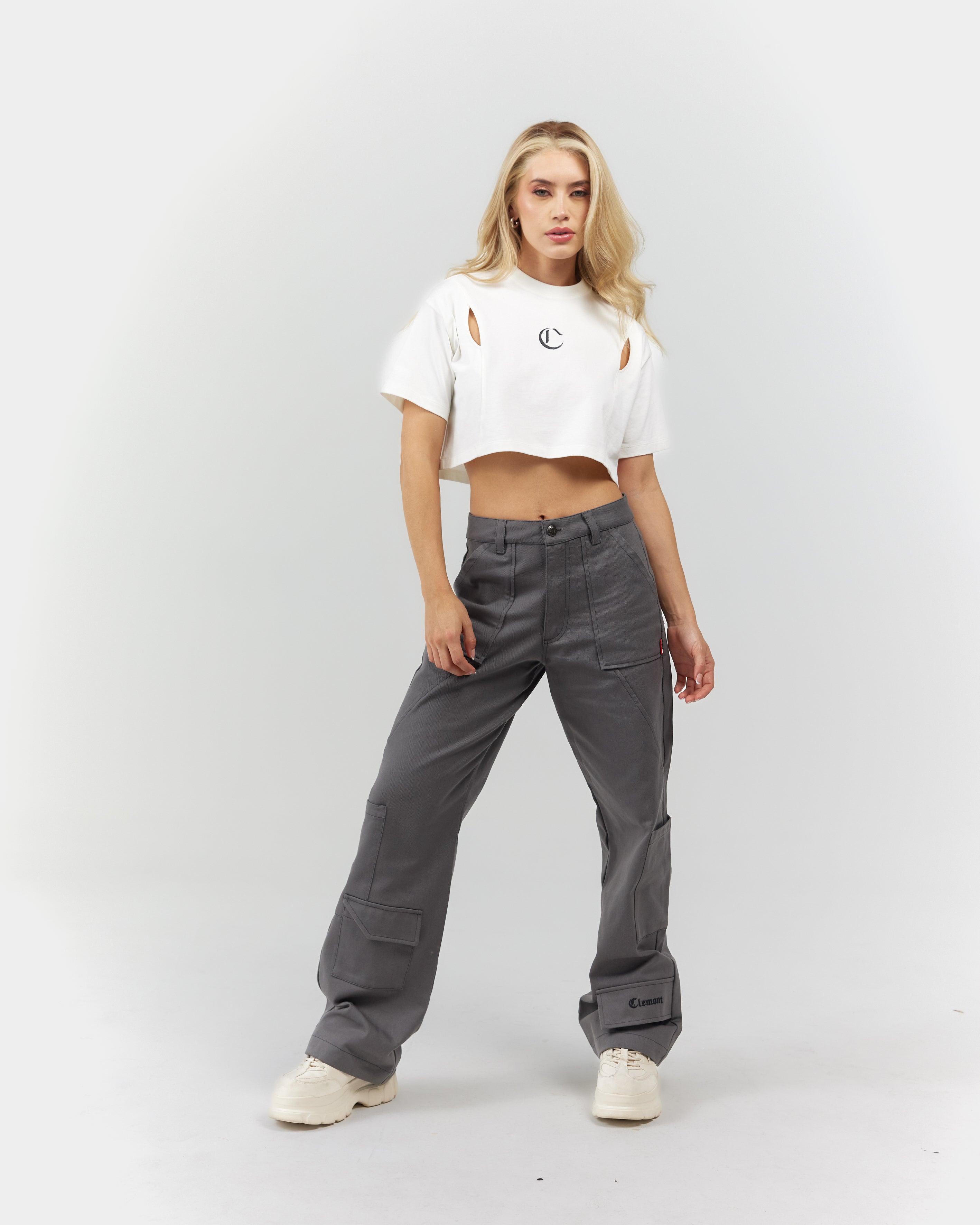 CROP TOP WOMEN ARMONIOSO CREMA CLEMONT