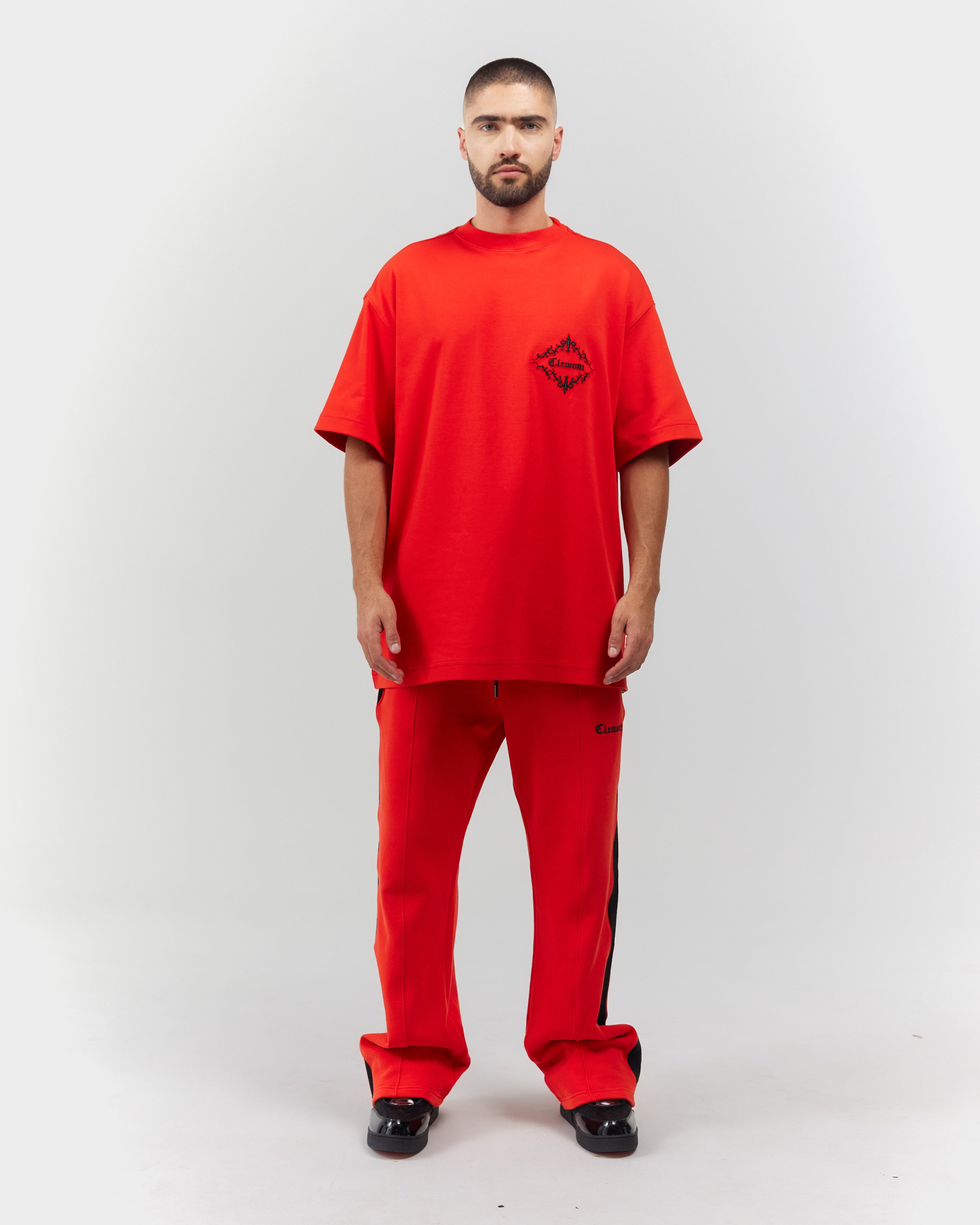 T-SHIRT MEN OVERSIZED PERFETTO RED CLEMONT