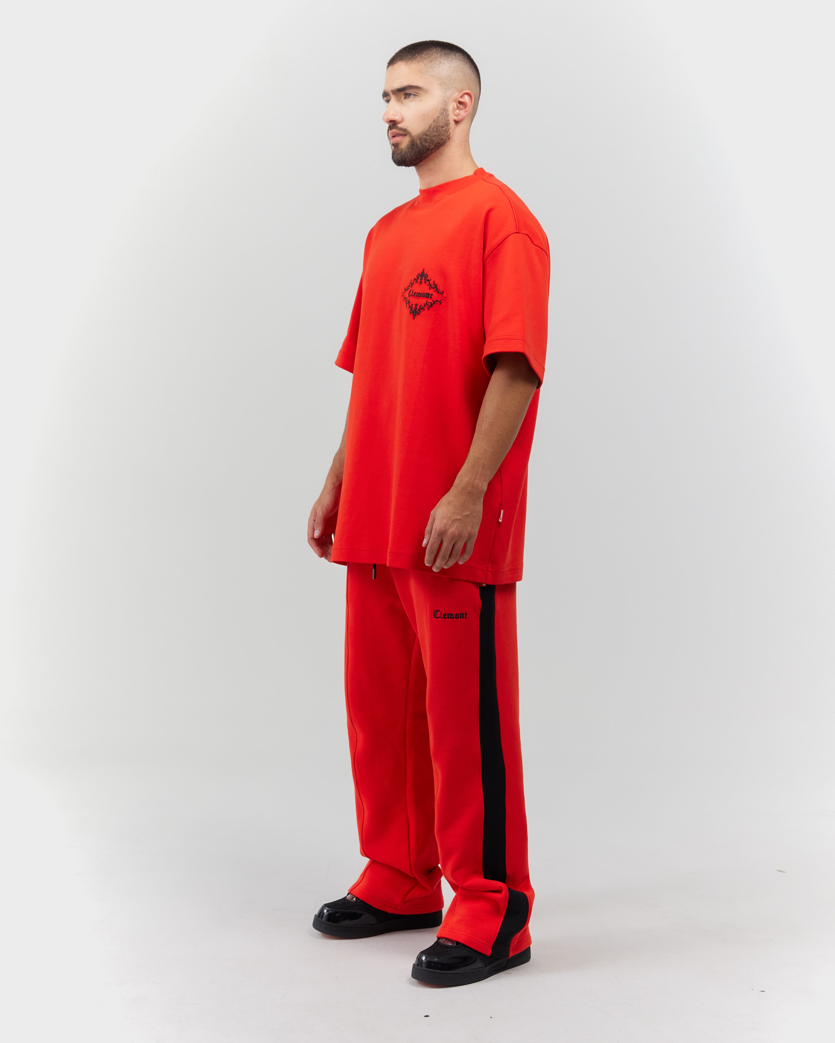 T-SHIRT MEN OVERSIZED PERFETTO RED CLEMONT