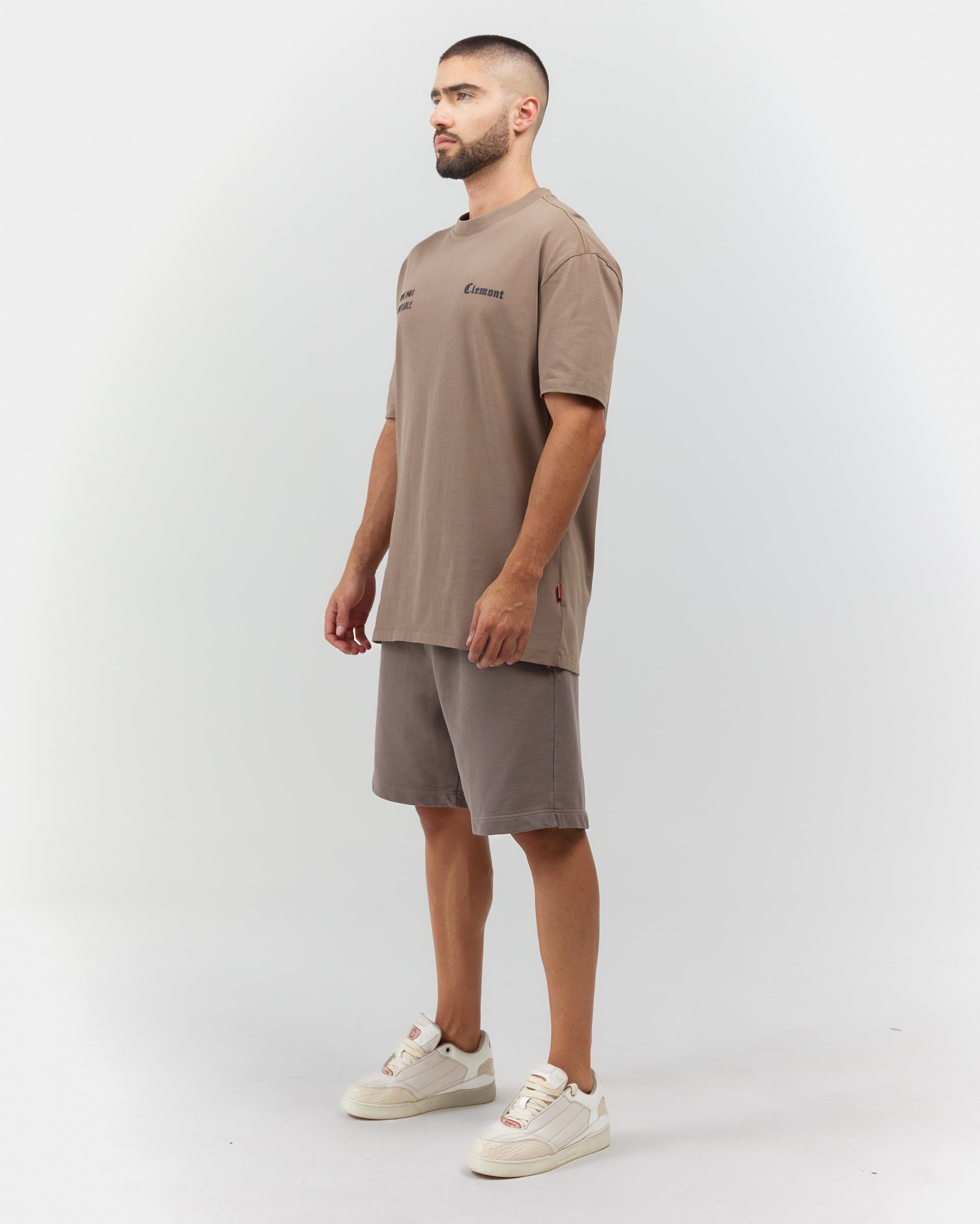 T-SHIRT MEN ESTREMO TAUPE CLEMONT