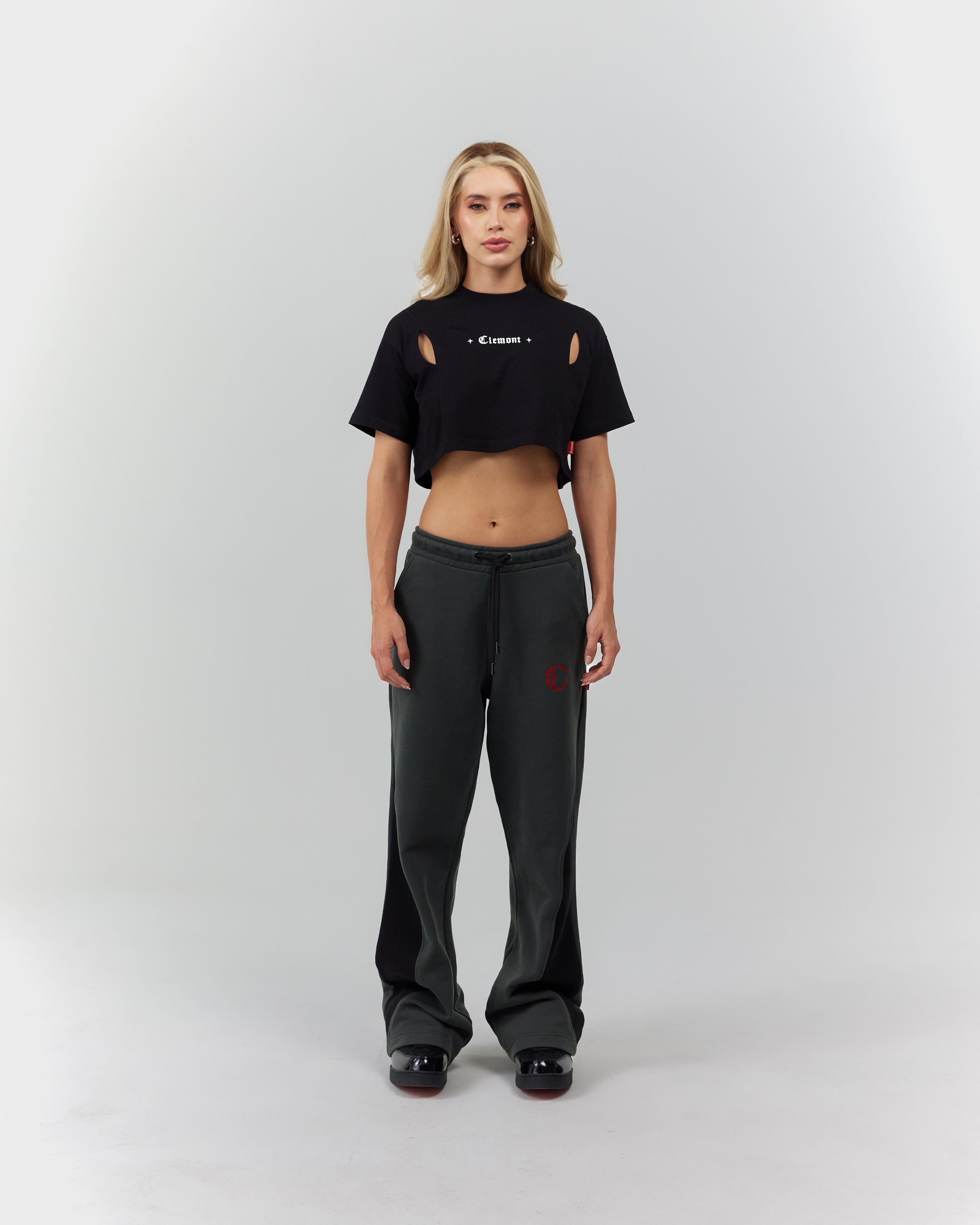 CROP TOP MUJER ARDENTE NEGRO CLEMONT