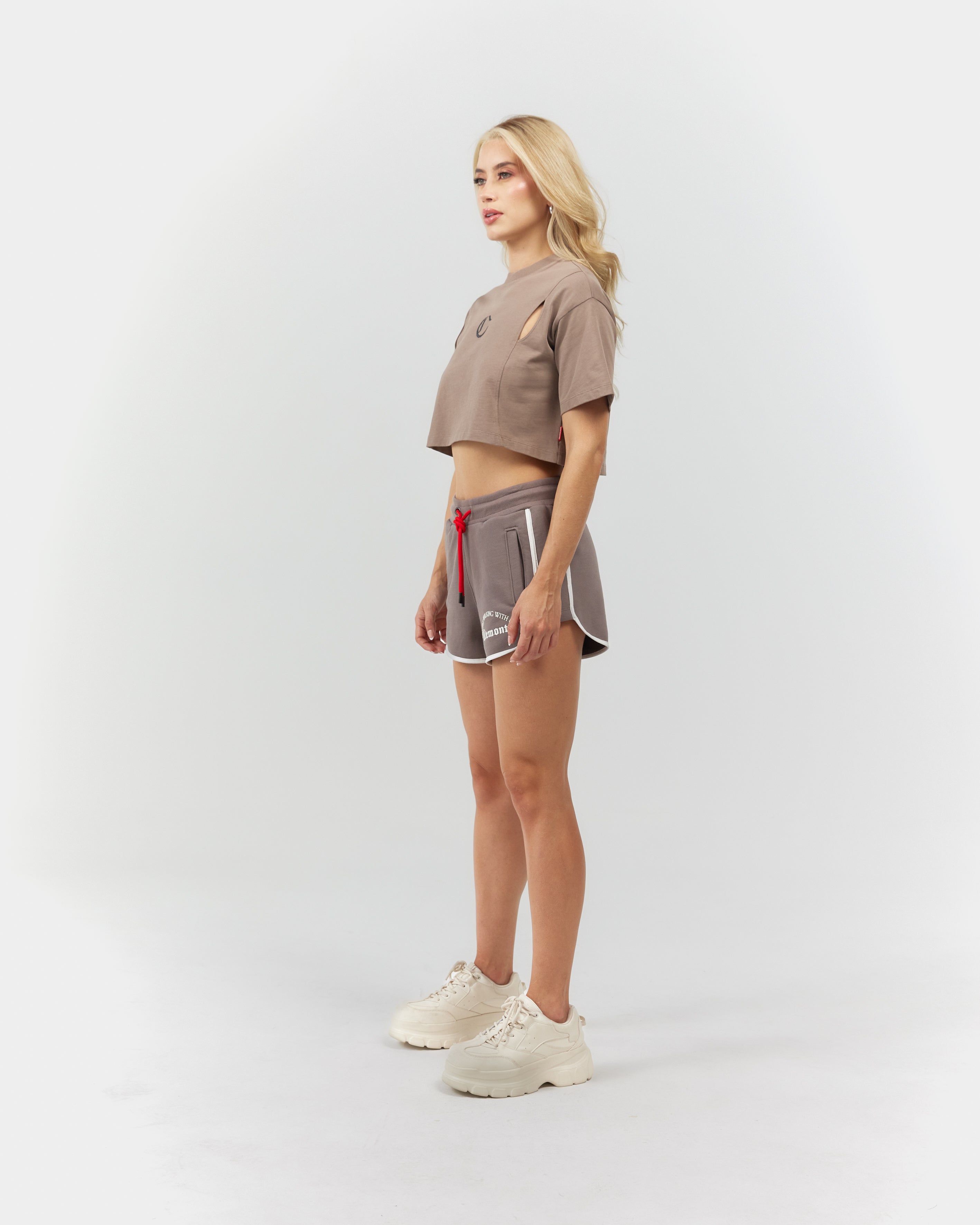 CROP TOP MUJER  ARMONIOSO  TAUPE CLEMONT