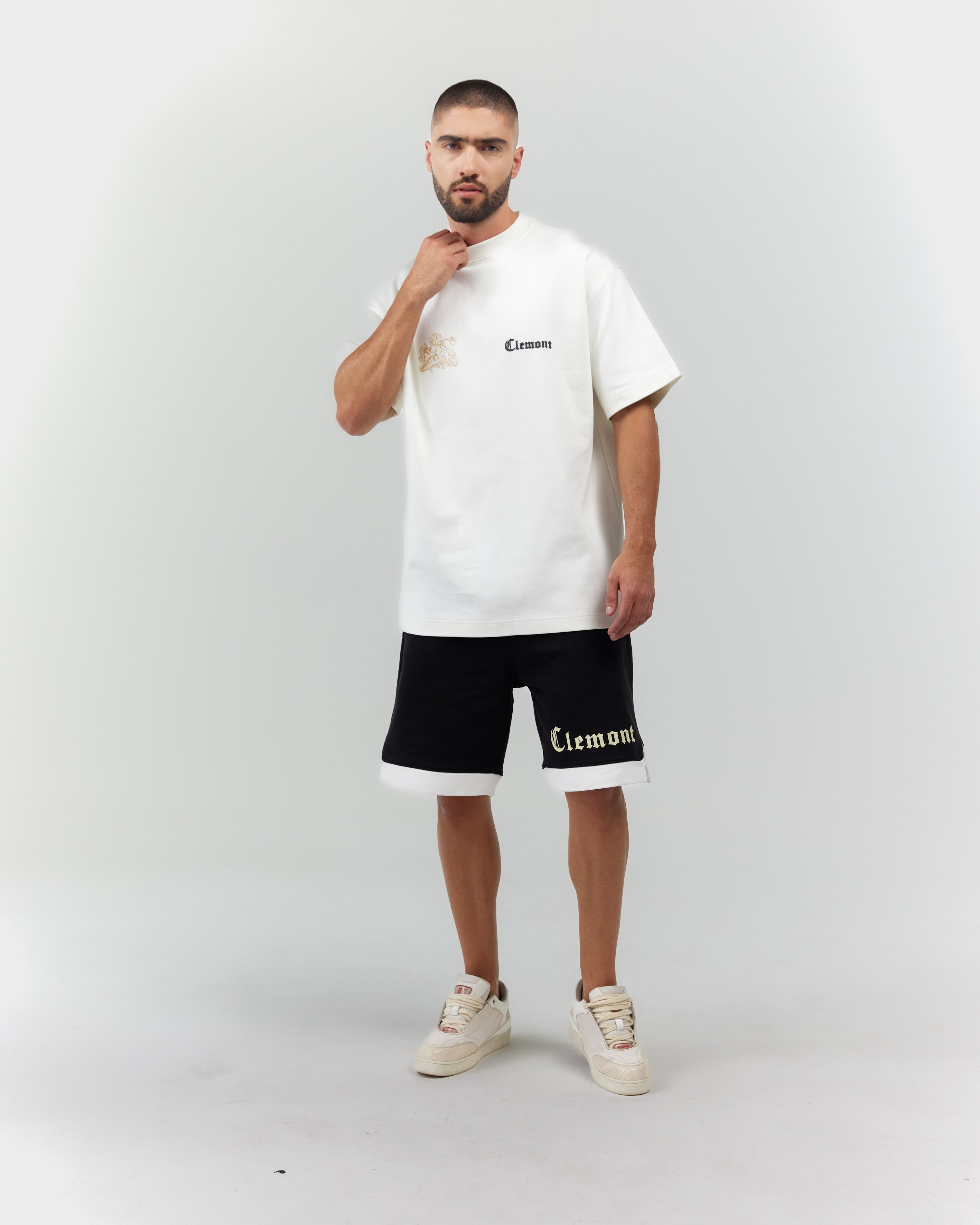 T-SHIRT MEN OVERSIZED GIOIELLO CREAM CLEMONT