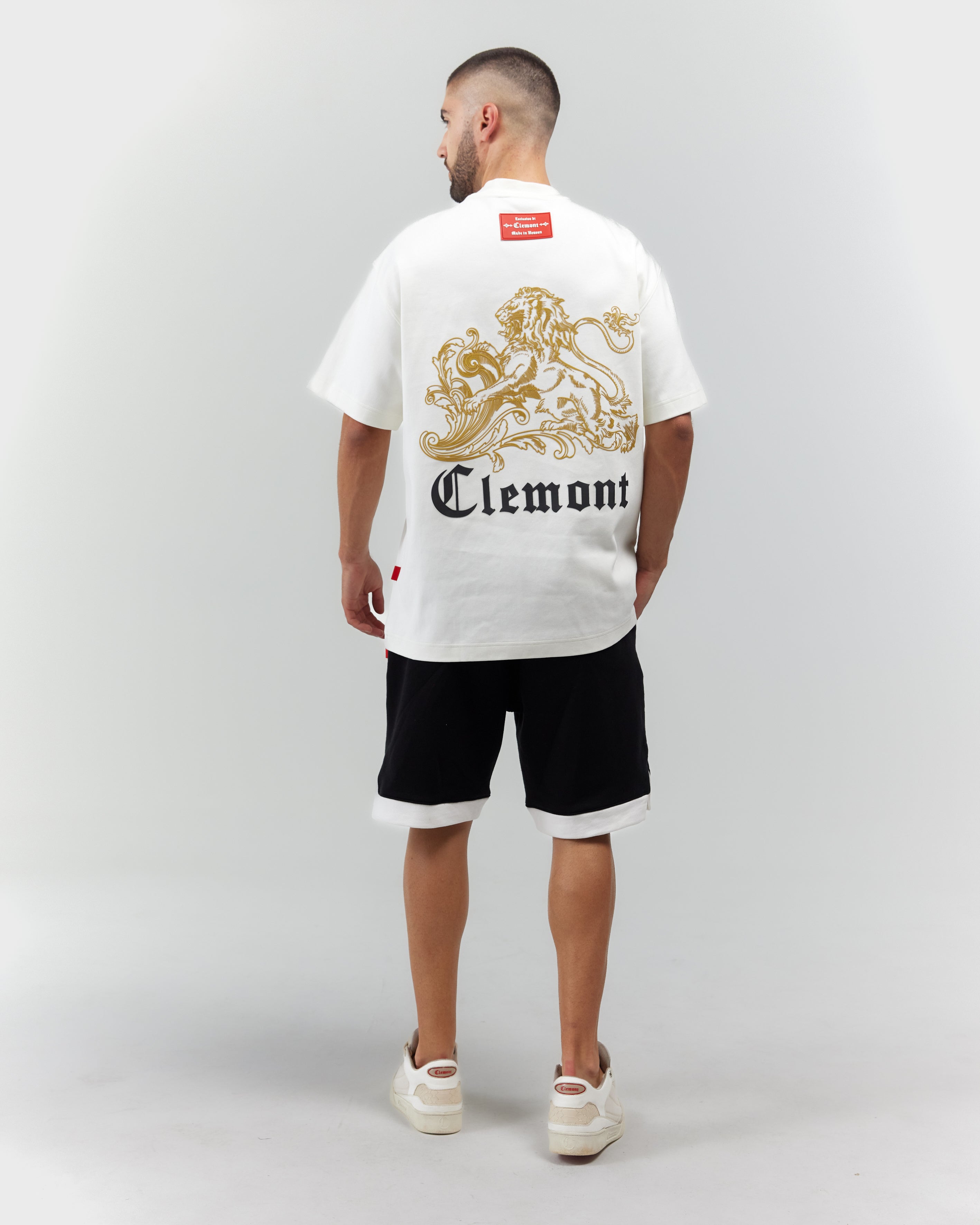 T-SHIRT MEN OVERSIZED GIOIELLO CREAM CLEMONT