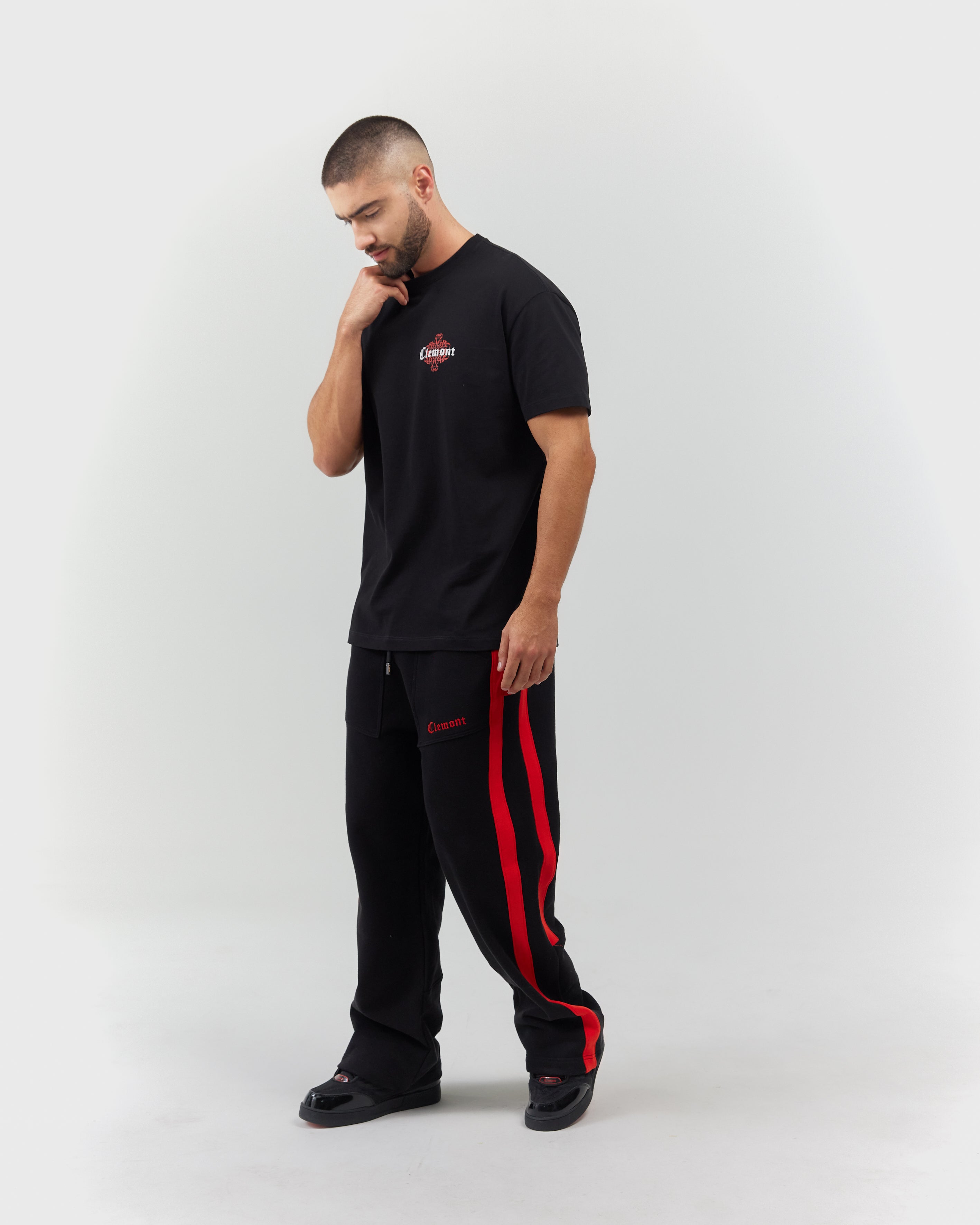 T-SHIRT MEN CARPE DIEM BLACK CLEMONT