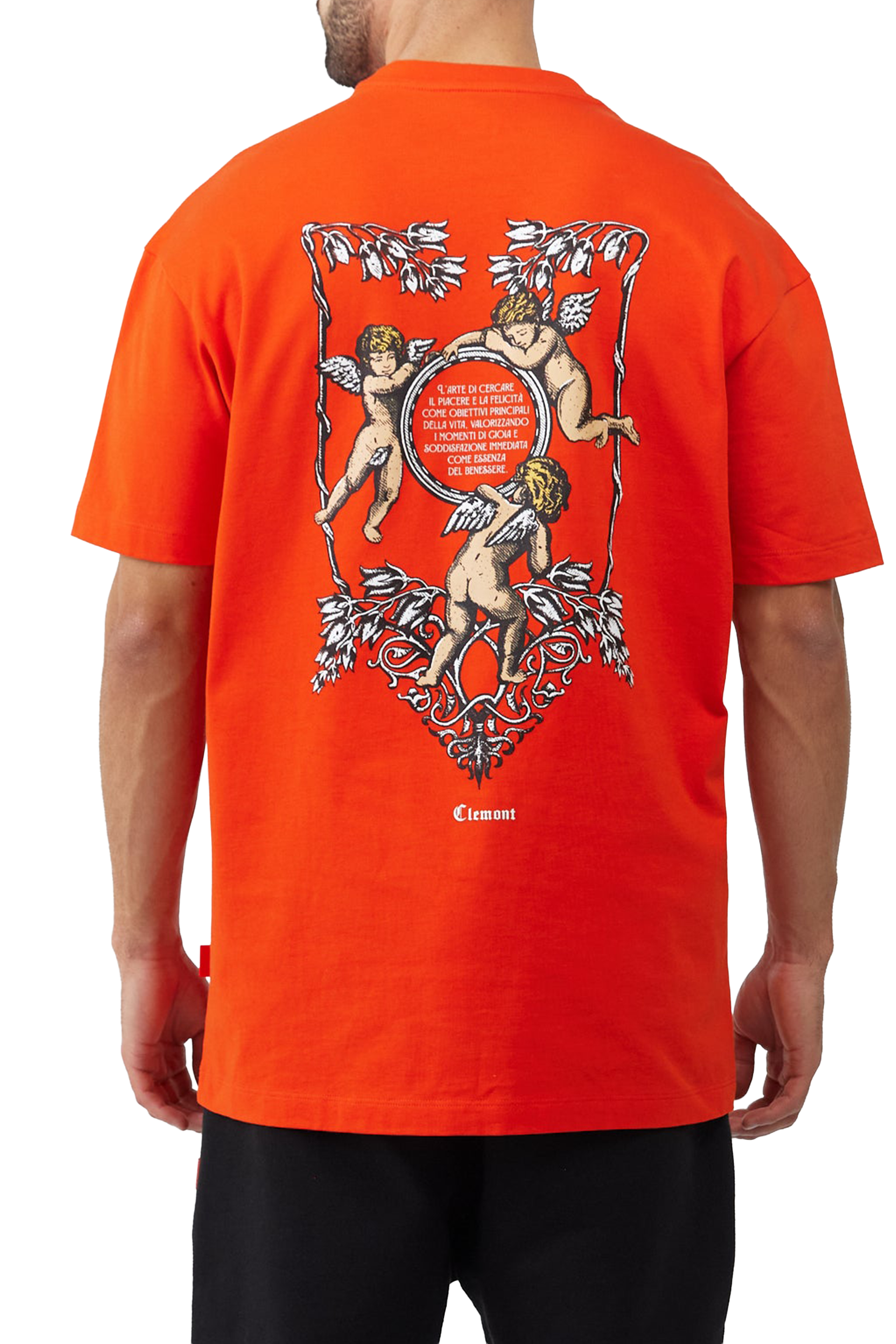 T-SHIRT MEN ARDORE RED CLEMONT