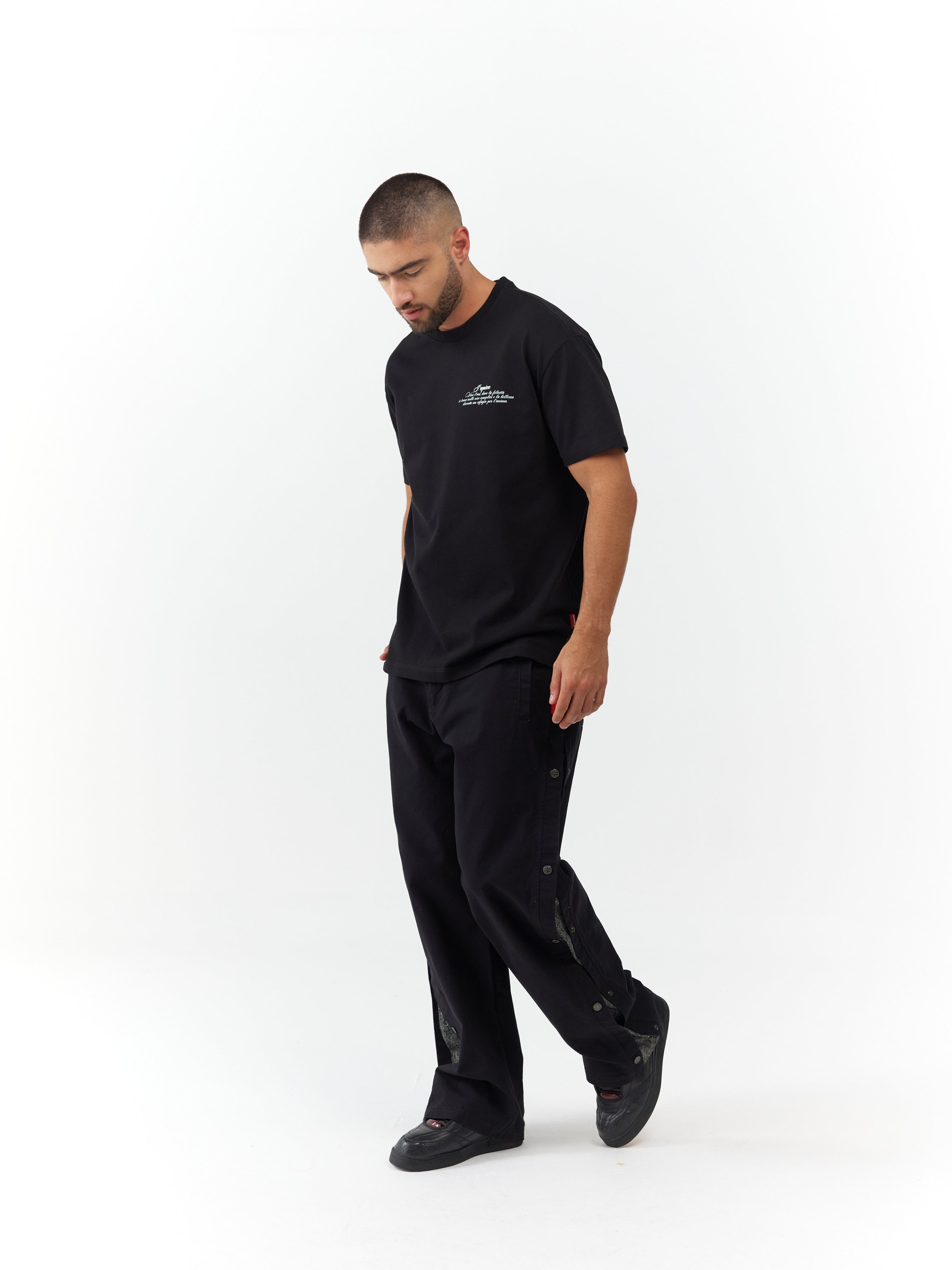 T-SHIRT MEN RISPLENDENTE BLACK CLEMONT