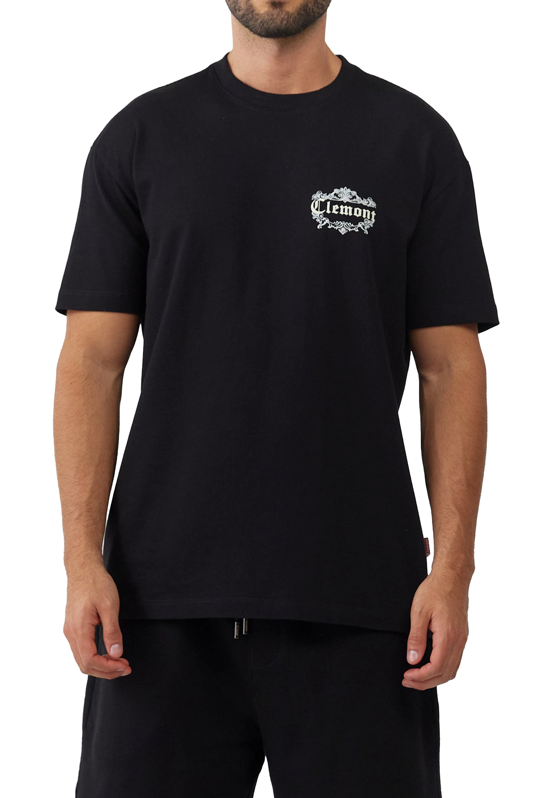 T-SHIRT MEN DOLCEZZA BLACK CLEMONT