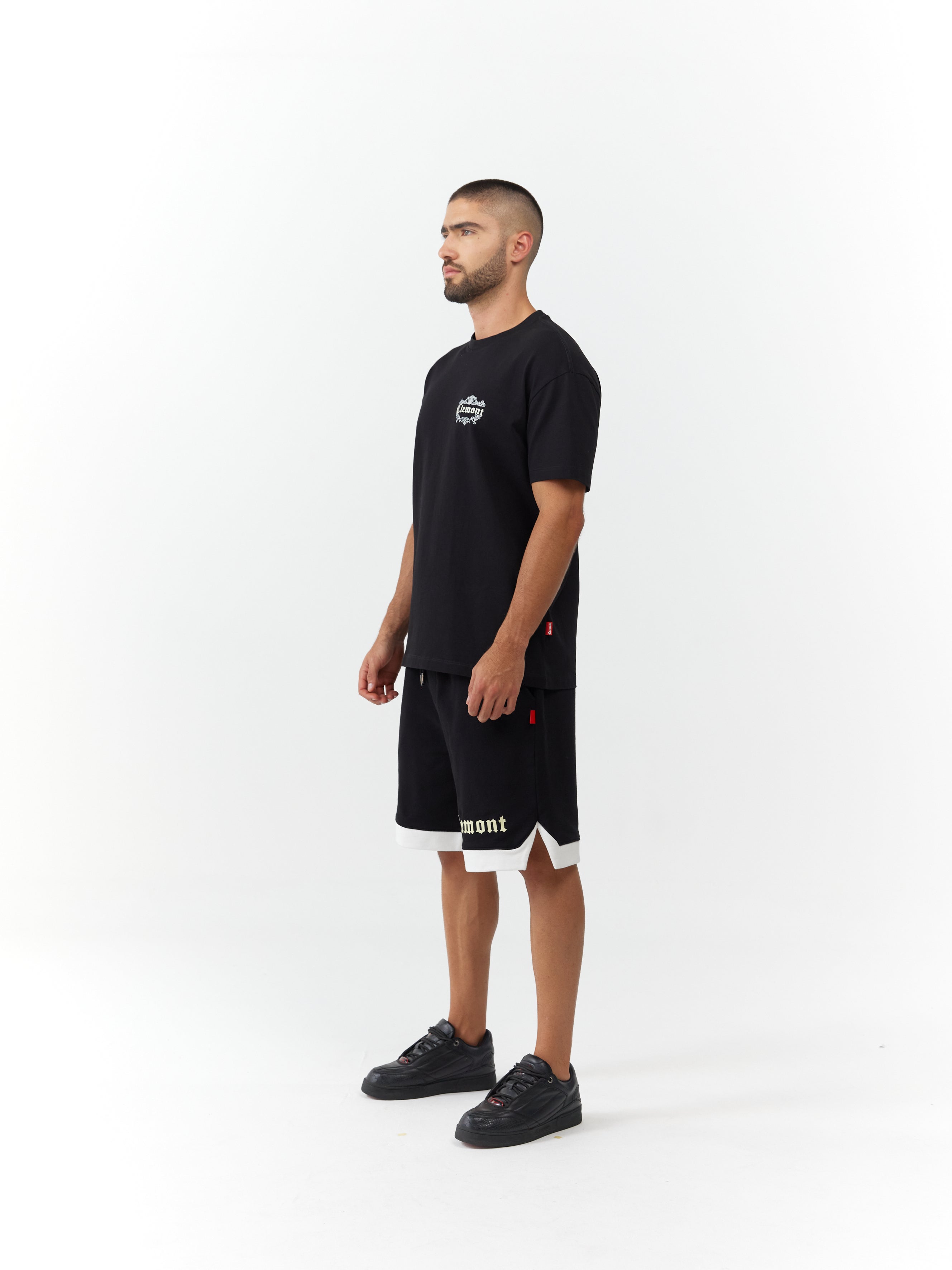 T-SHIRT MEN ETEREO BLACK CLEMONT