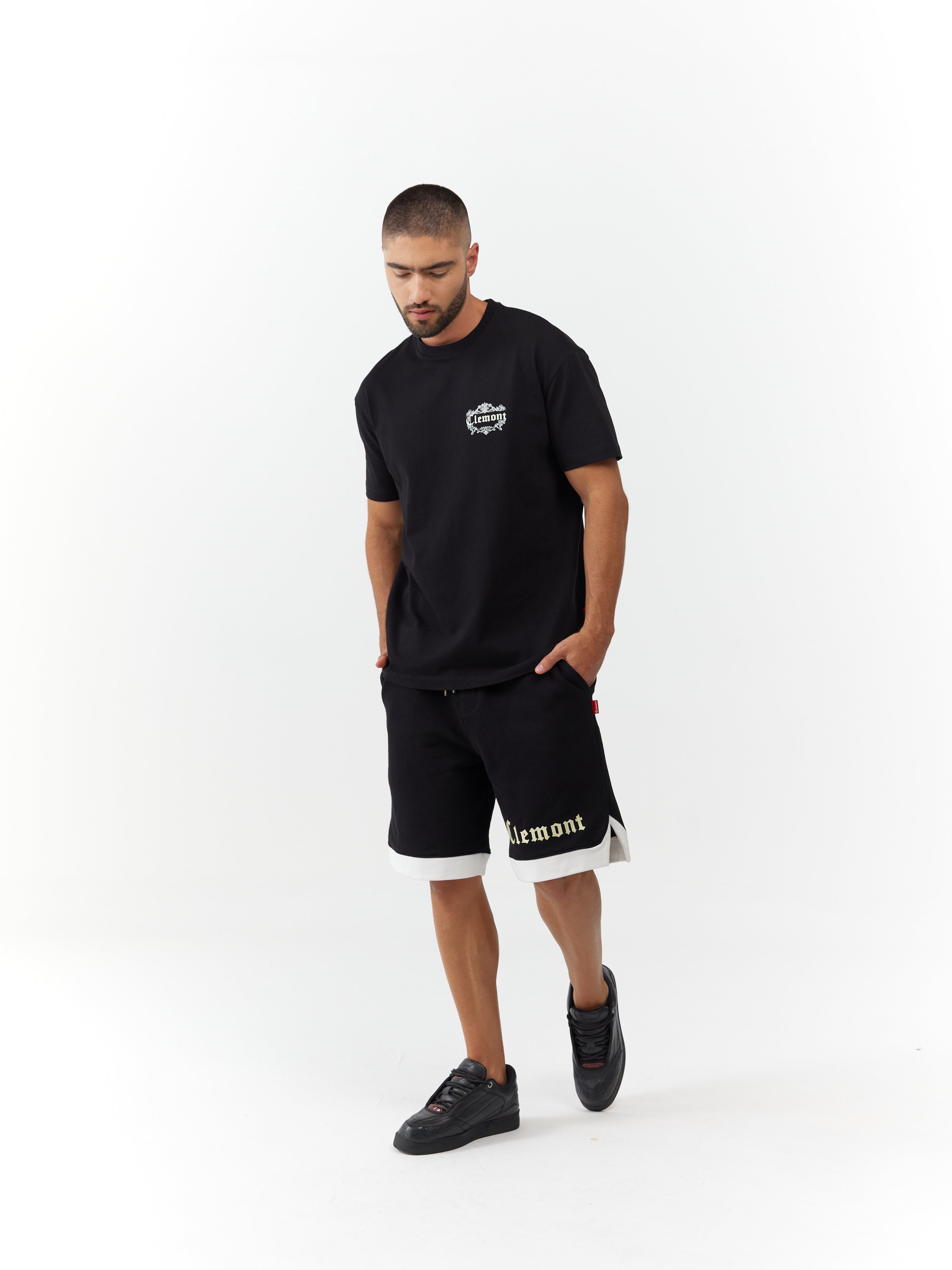 T-SHIRT MEN DOLCEZZA BLACK CLEMONT