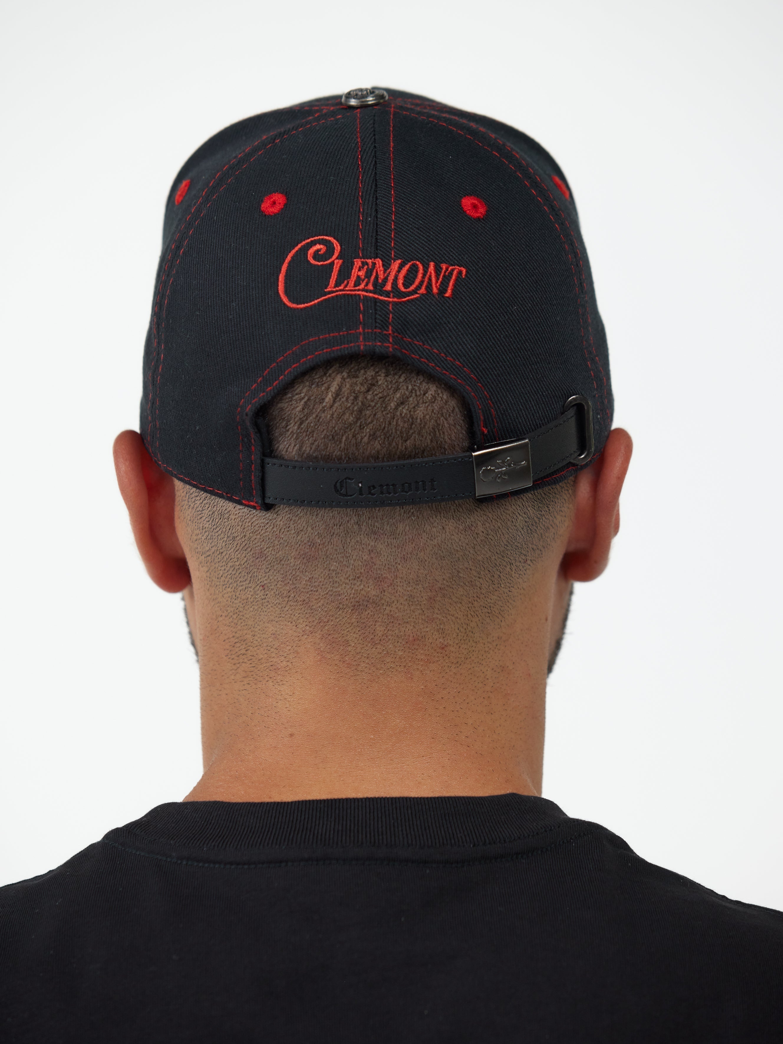 GORRA BRILLANTE NEGRO CLEMONT
