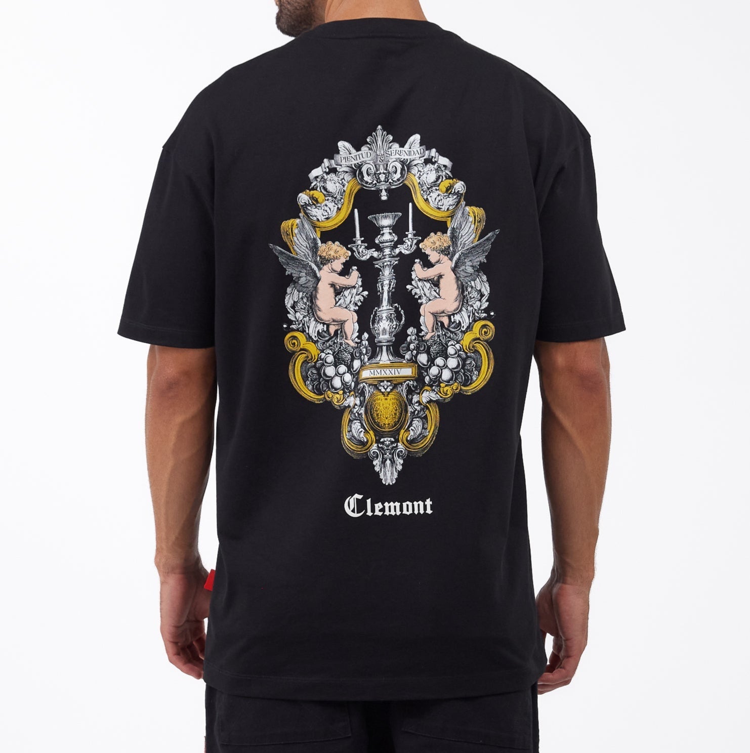 T-SHIRT MEN PACE BLACK CLEMONT