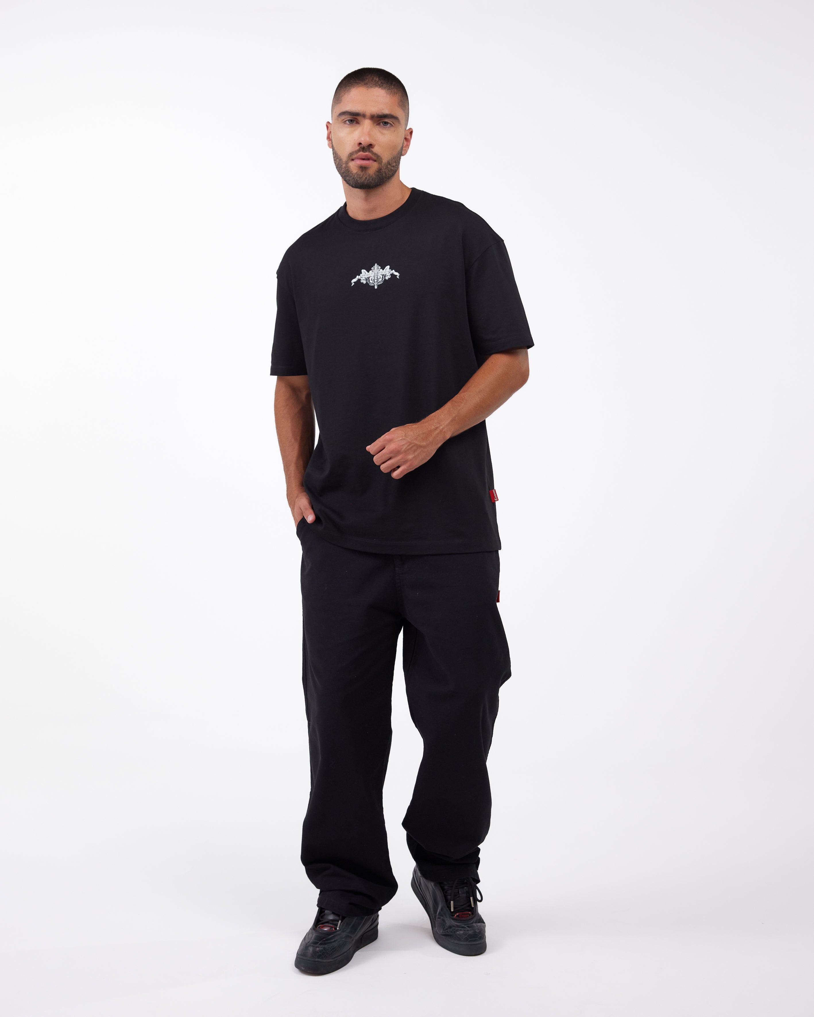 T-SHIRT MEN PACE BLACK CLEMONT