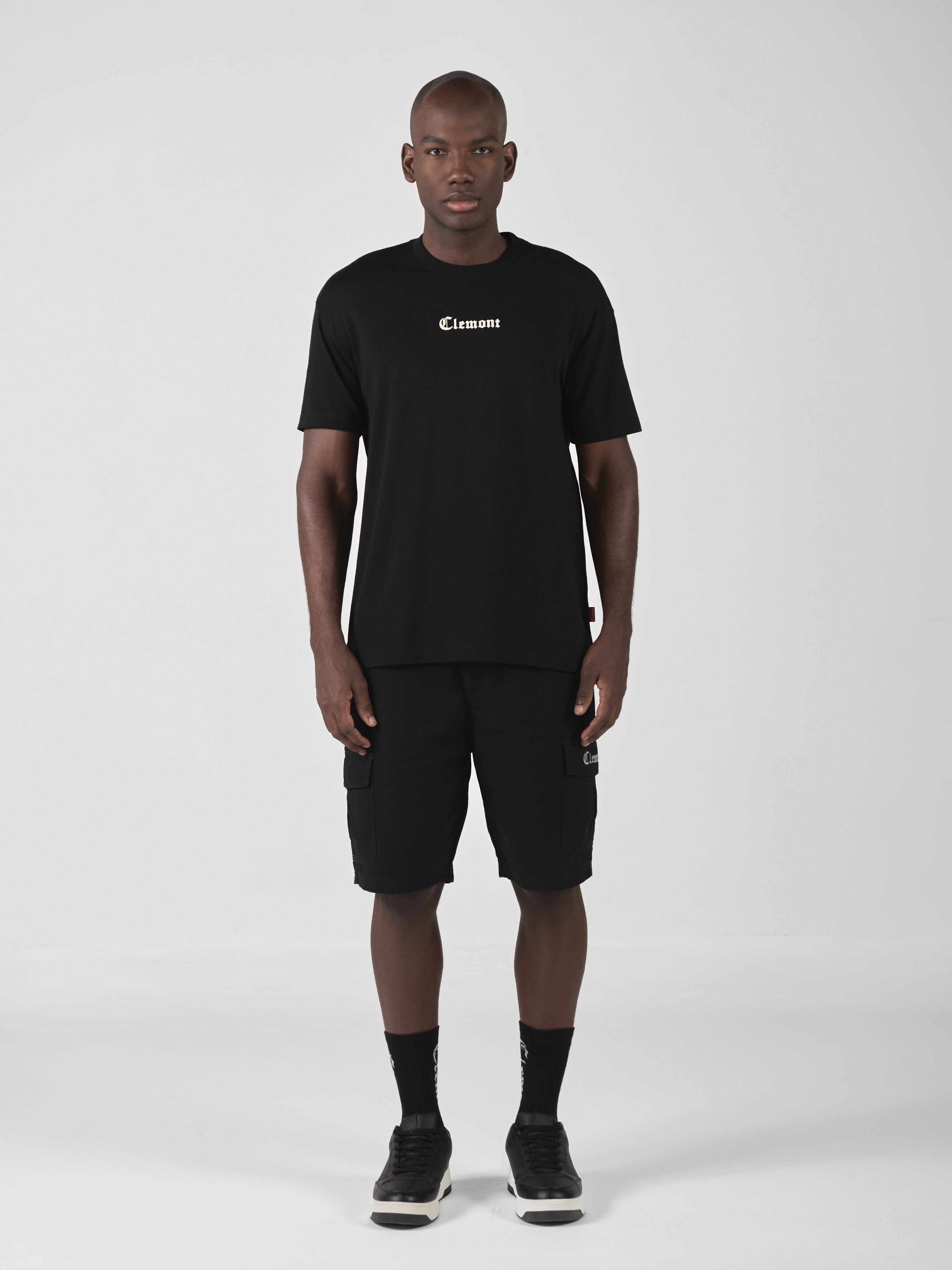 CAMISETA GEMELLI NEGRO CLEMONT
