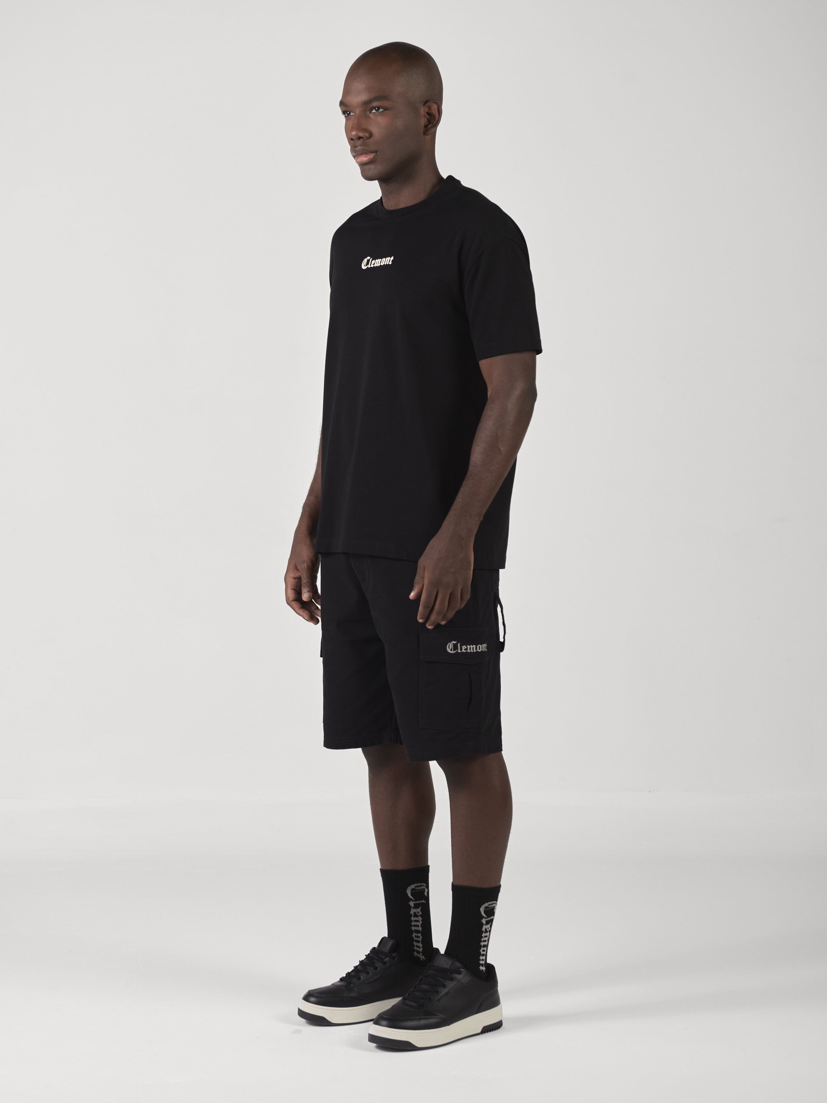 CAMISETA GEMELLI NEGRO CLEMONT