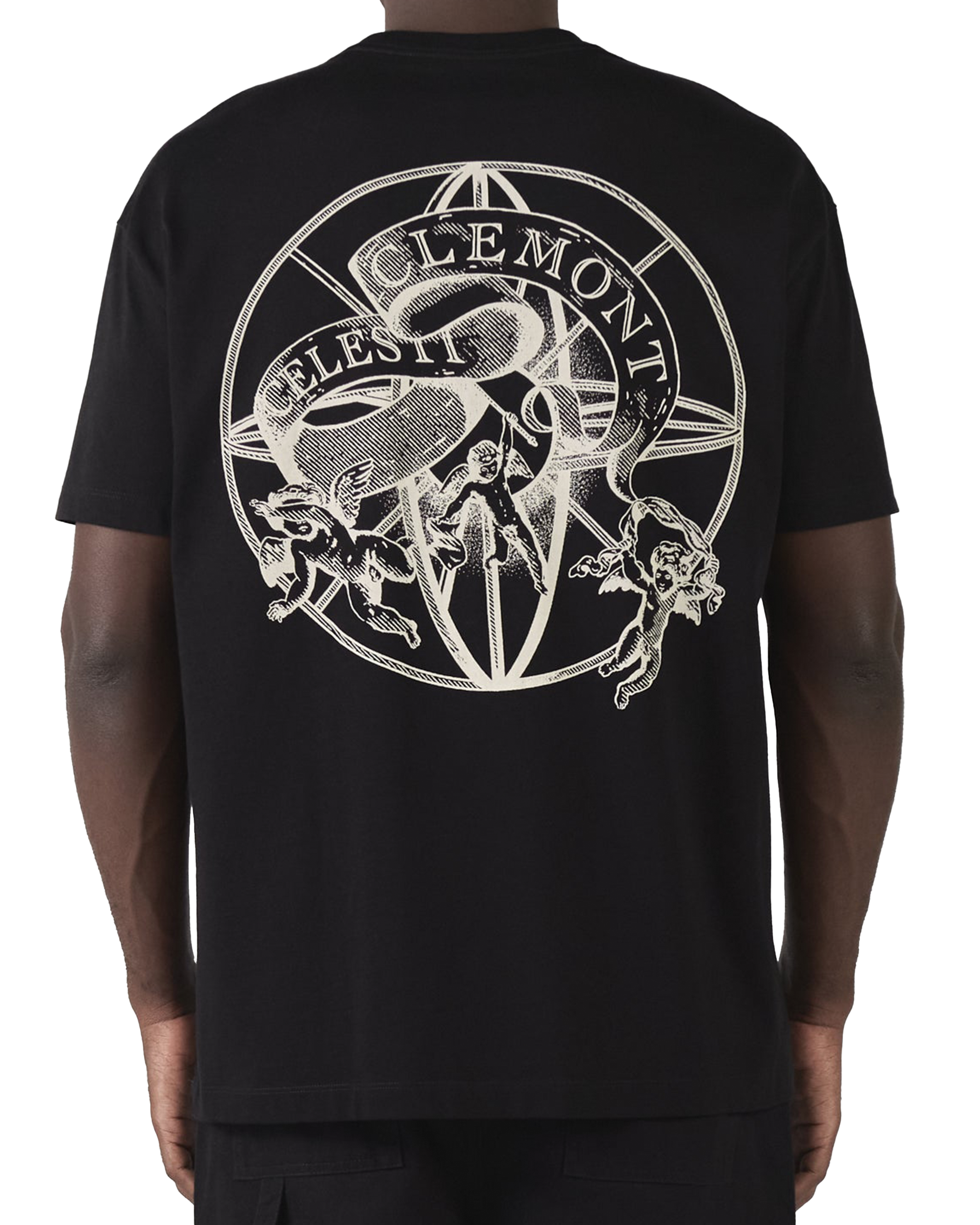CAMISETA GEMELLI NEGRO CLEMONT